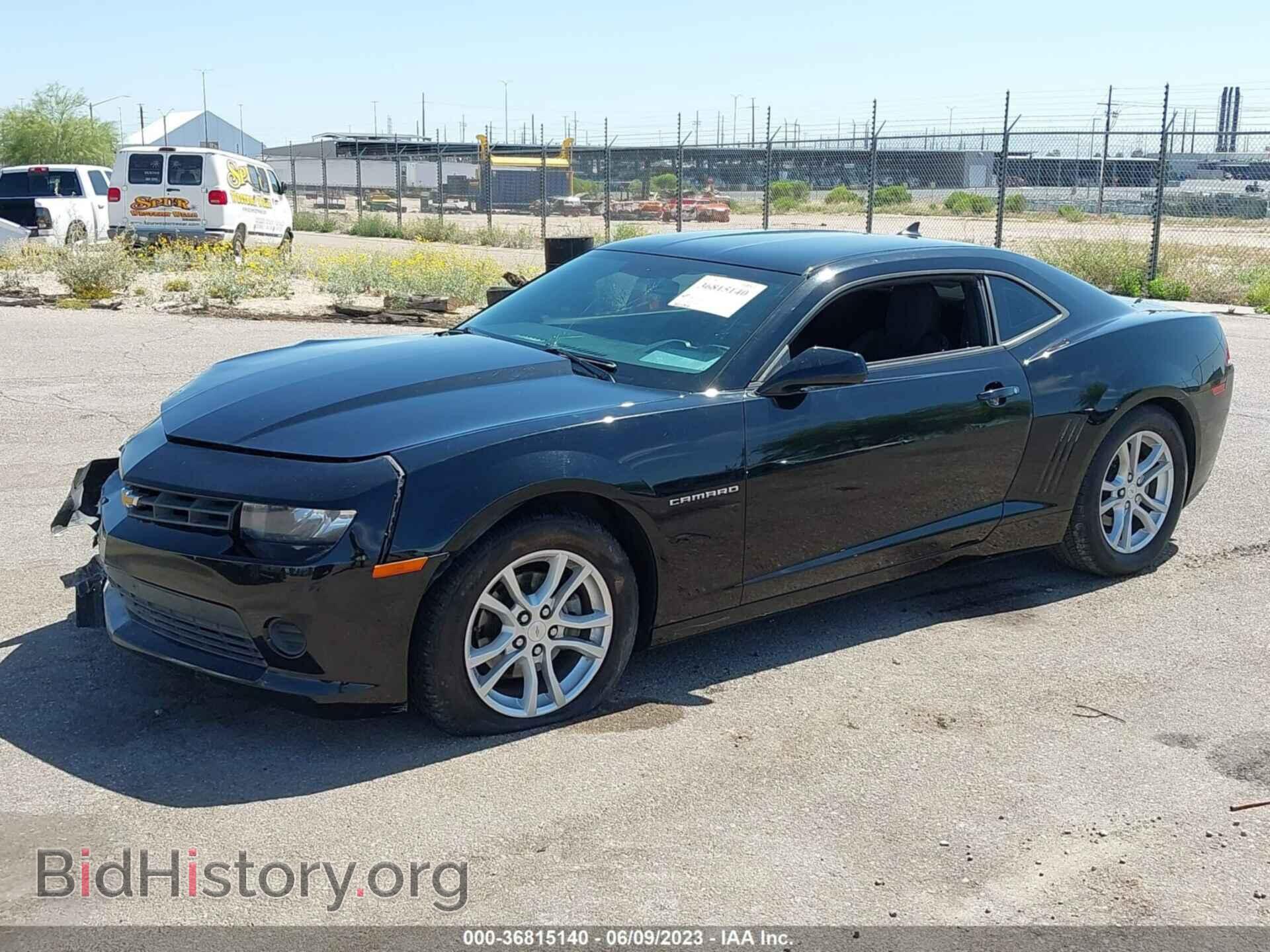2014 CHEVROLET CAMARO - VIN: 2G1FE1E38E9131414 - Фото 2