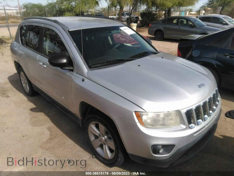 2012 Jeep COMPASS Sport (VIN 1C4NJCBA4CD570400) — photo 1 of 11, IAAI