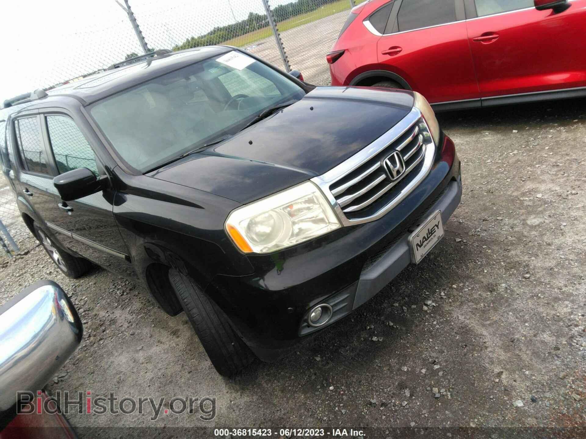 Фотография 5FNYF3H92DB034454 - HONDA PILOT 2013