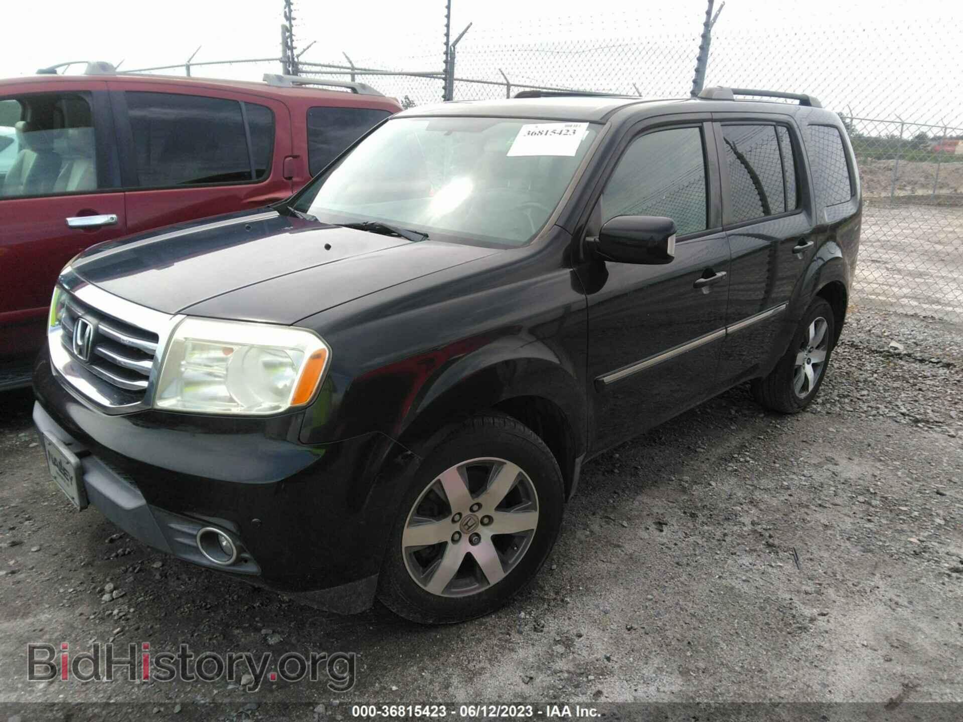2013 HONDA PILOT - VIN: 5FNYF3H92DB034454 - Фото 2