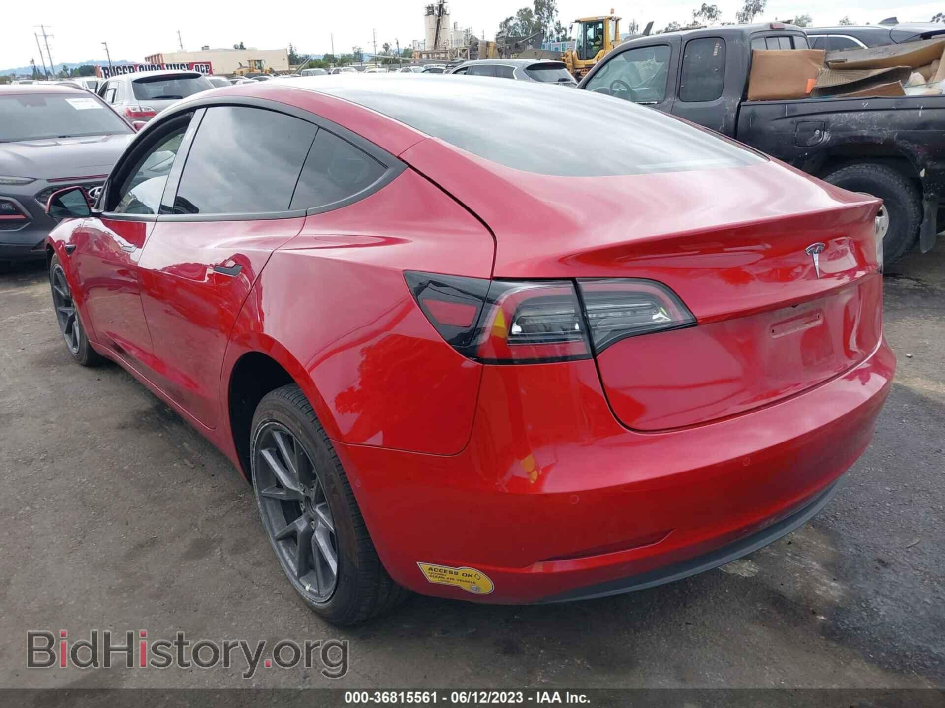 2022 TESLA MODEL 3 - VIN: 5YJ3E1EAXNF167710 - Photo 3