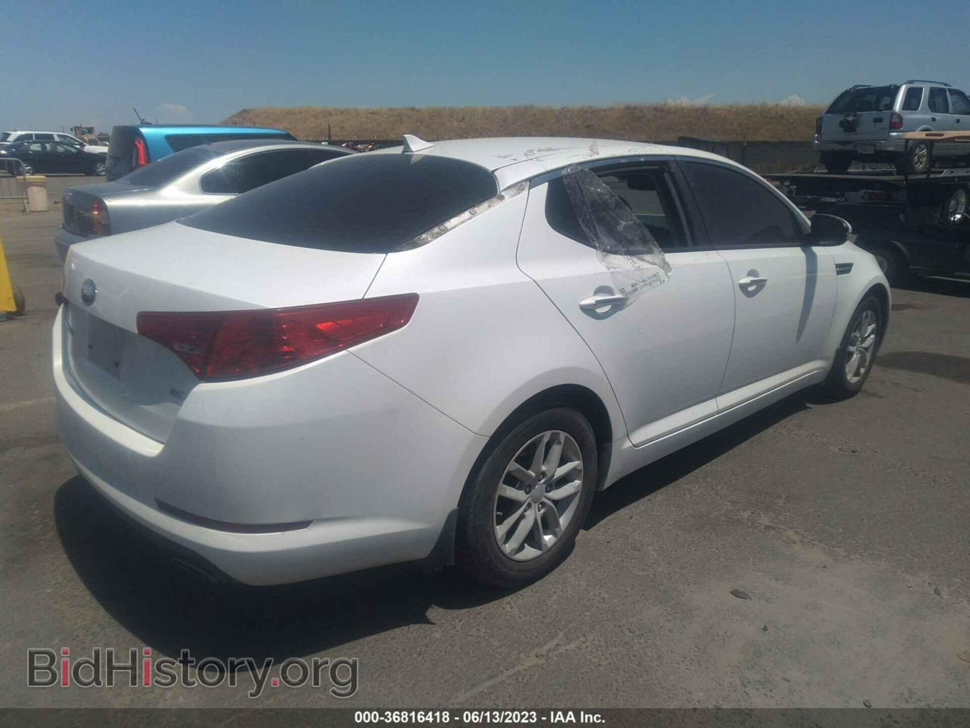 2013 KIA OPTIMA - VIN: KNAGM4A78D5384377 - Фото 4