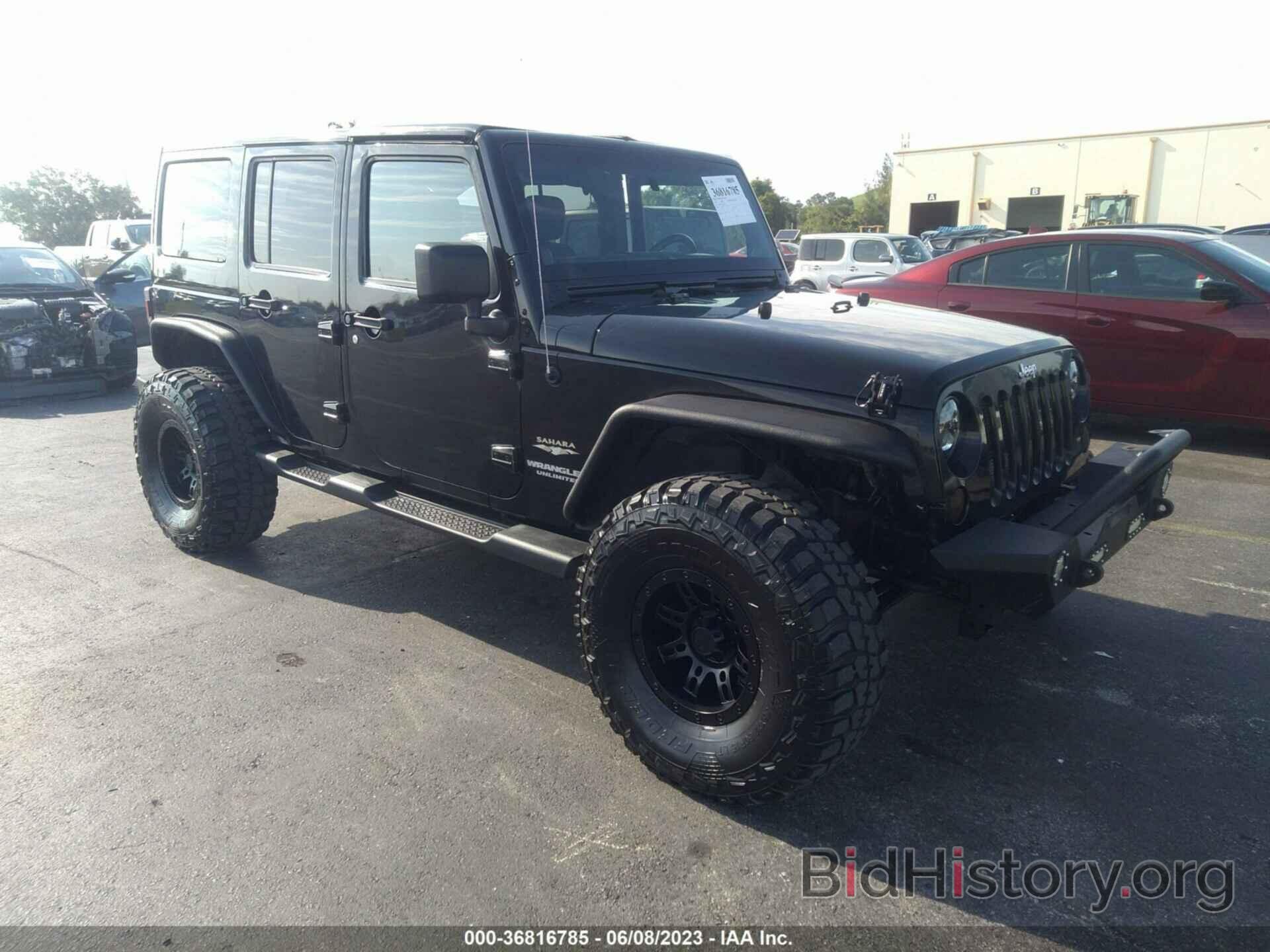 Photo 1C4BJWEG1DL594164 - JEEP WRANGLER UNLIMITED 2013