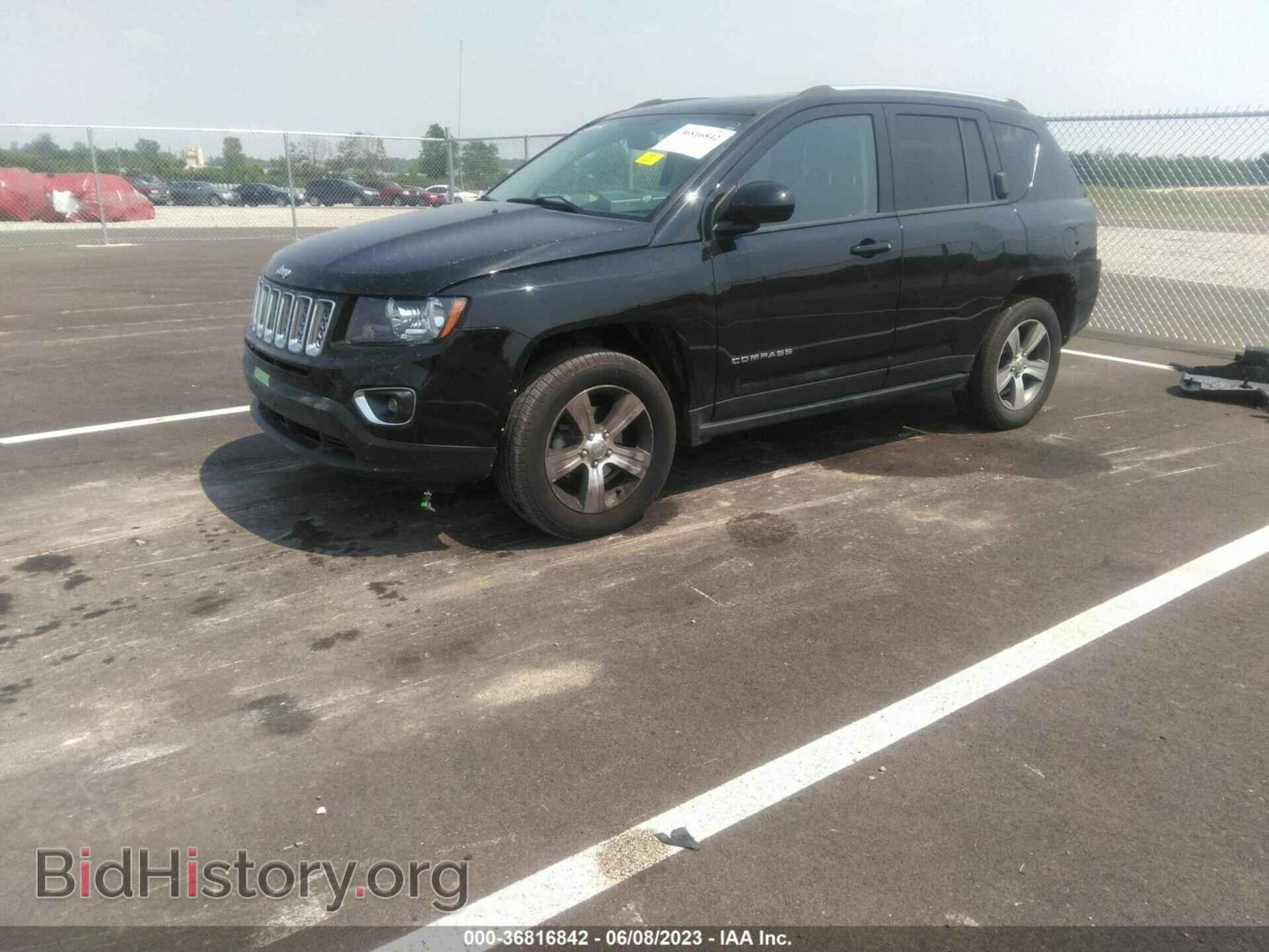 2016 JEEP COMPASS - VIN: 1C4NJDEB9GD795783 - Фото 2