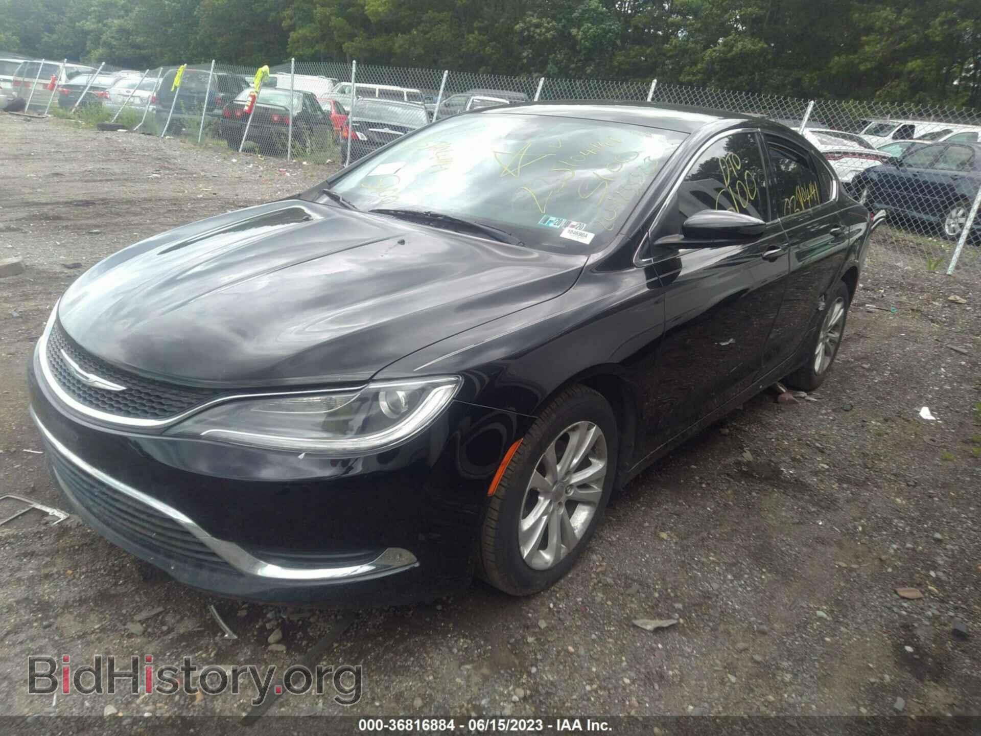2015 CHRYSLER 200 - VIN: 1C3CCCAB4FN667711 - Фото 2