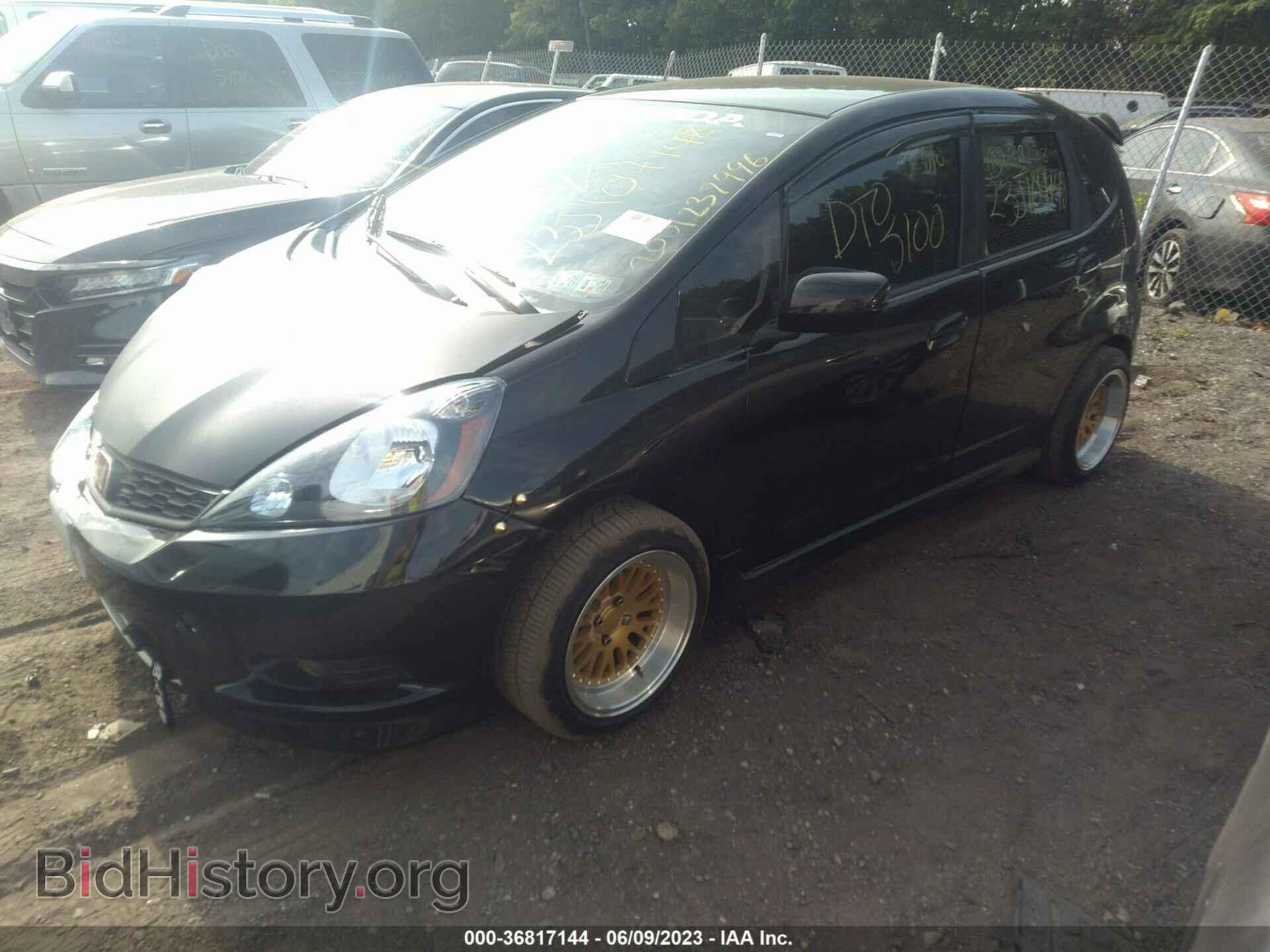 2013 HONDA FIT - VIN: JHMGE8G58DC022248 - Фото 2
