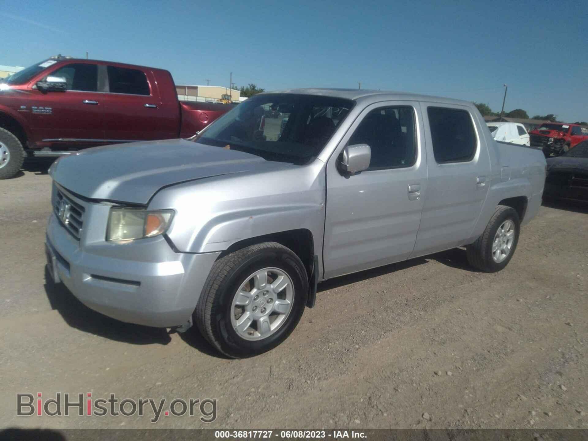 2006 HONDA RIDGELINE - VIN: 2HJYK16596H507016 - Фото 2