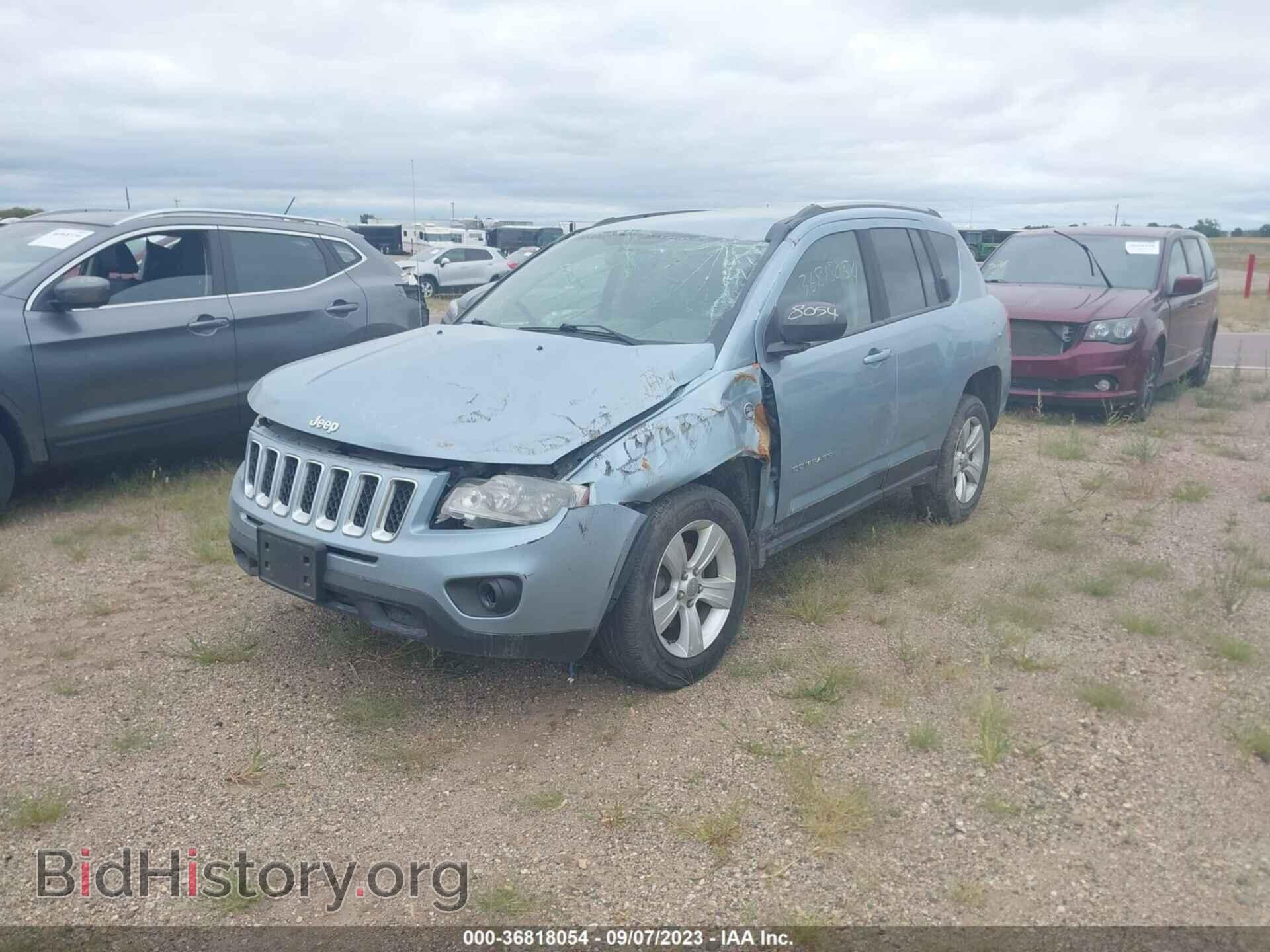 2013 JEEP COMPASS - VIN: 1C4NJDEB4DD205114 - Фото 2