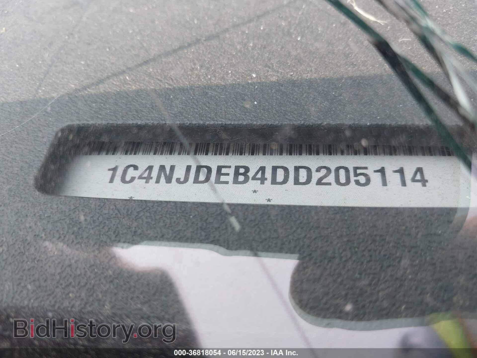 2013 JEEP COMPASS - VIN: 1C4NJDEB4DD205114 - Фото 9