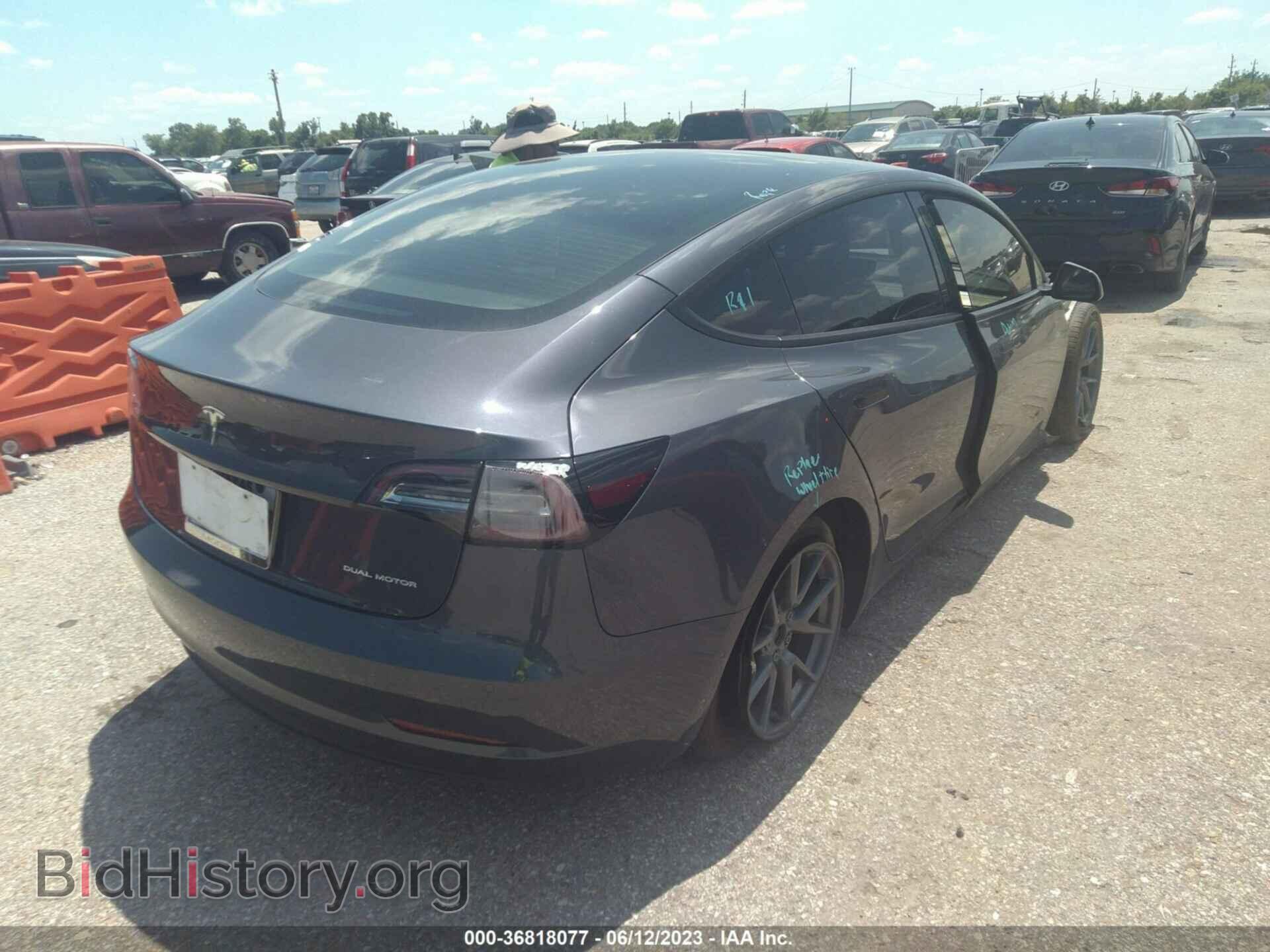 2022 TESLA MODEL 3 - VIN: 5YJ3E1EB4NF249926 - Фото 4