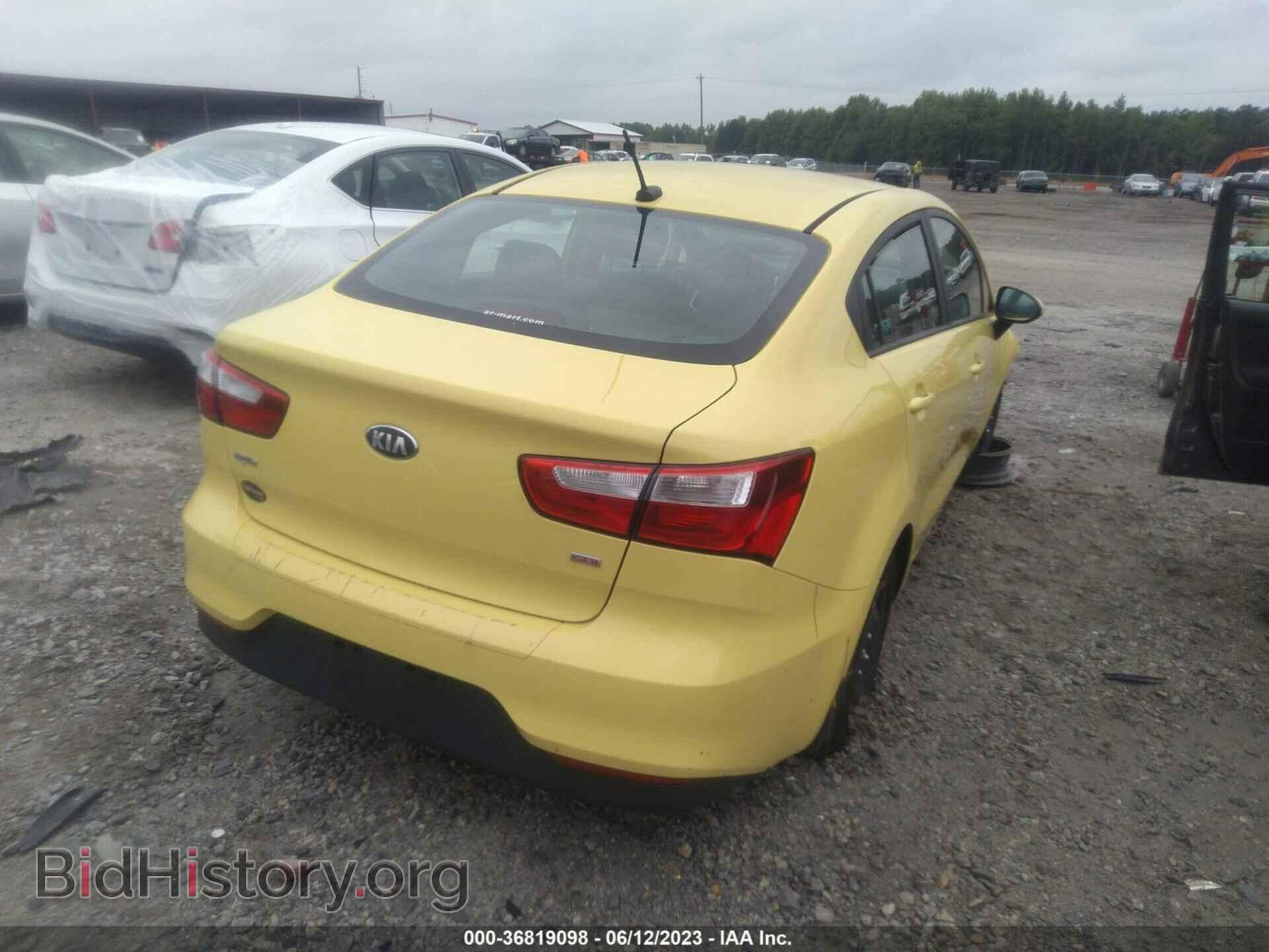 2016 KIA RIO - VIN: KNADM4A36G6685941 - Фото 4