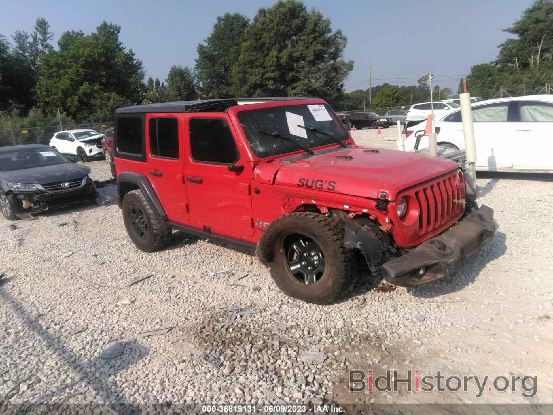 Photo 1C4HJXDG8JW132857 - JEEP WRANGLER UNLIMITED 2018