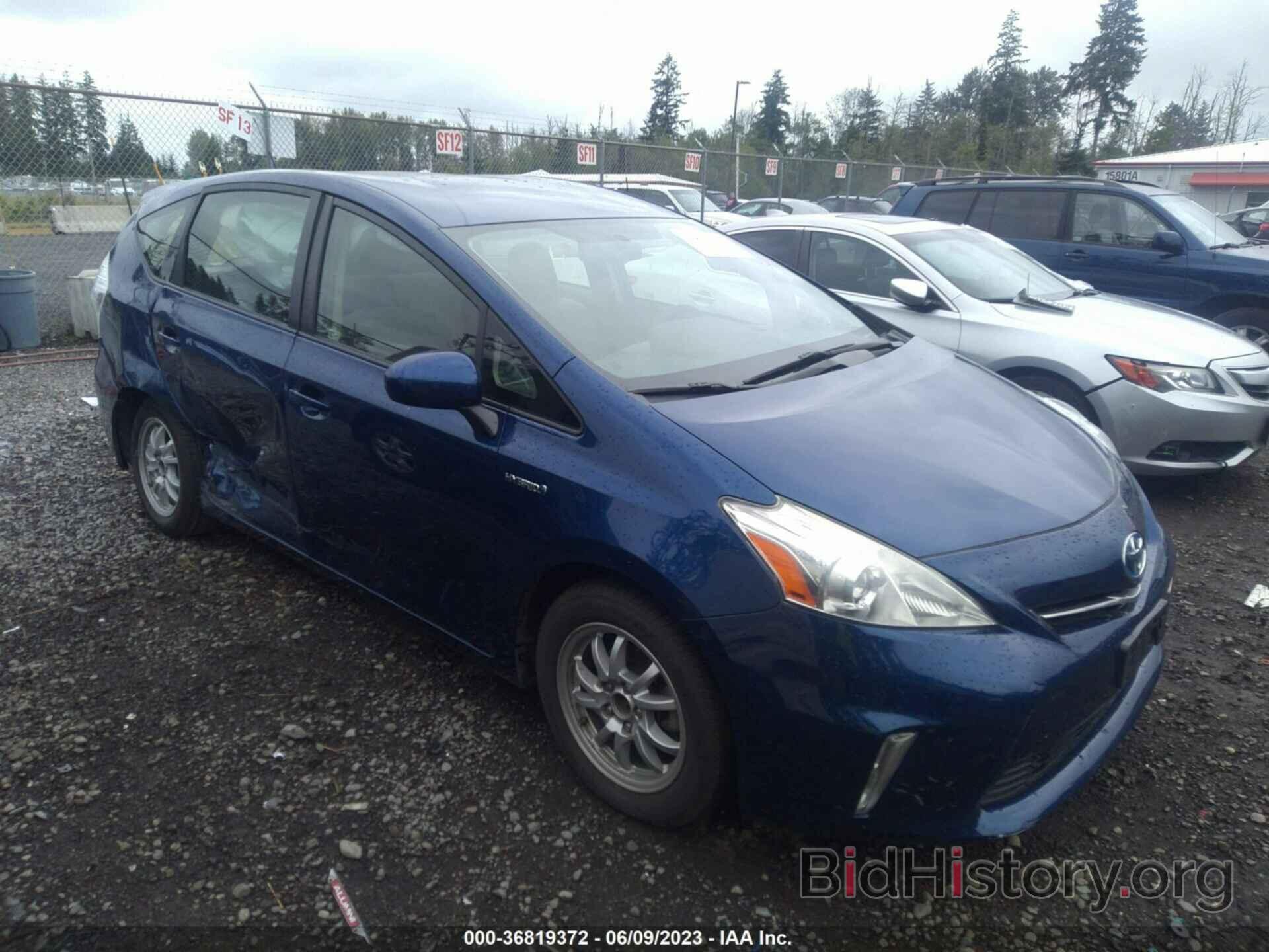 Photo JTDZN3EU7C3083872 - TOYOTA PRIUS V 2012