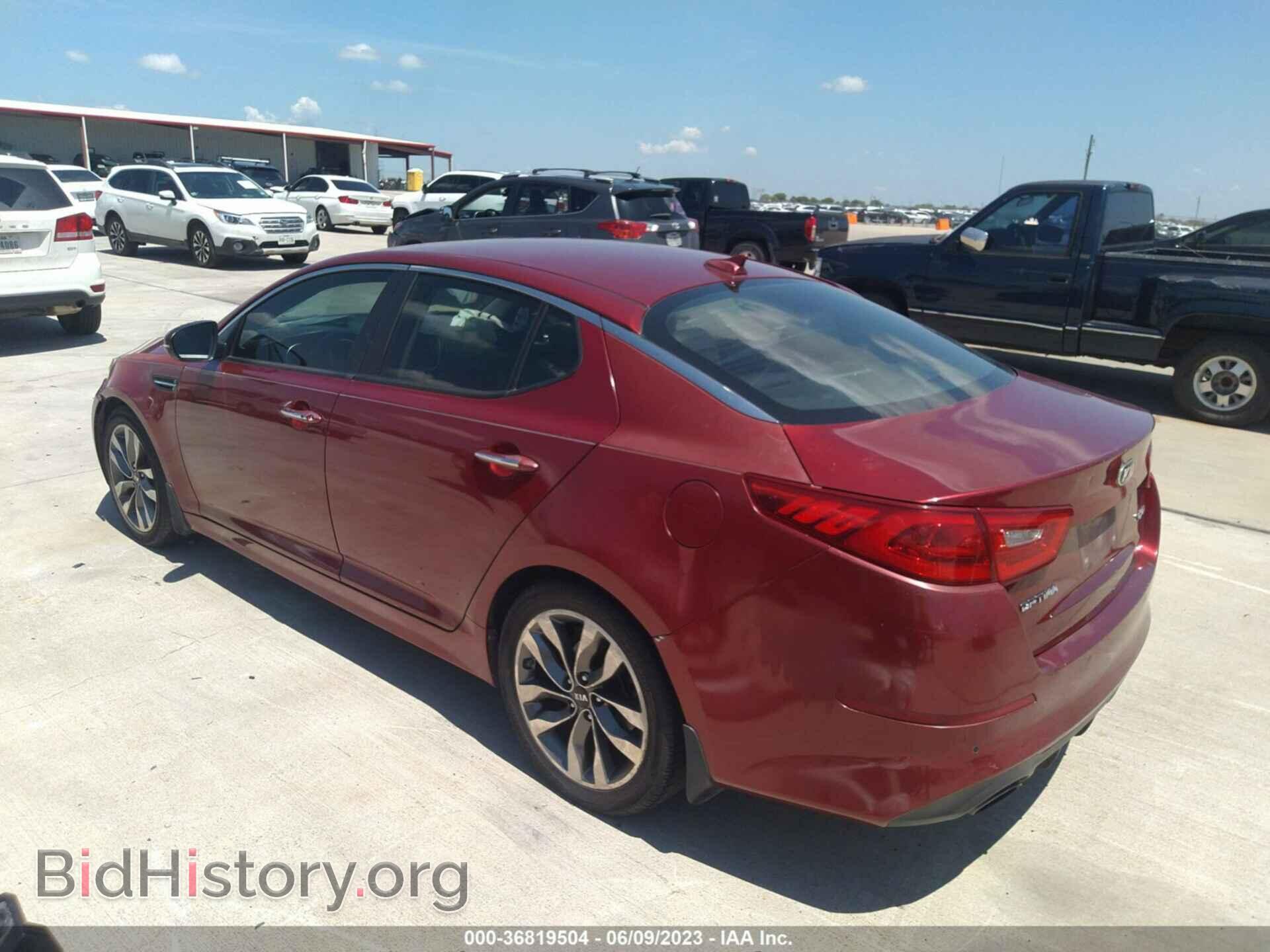 2015 KIA OPTIMA - VIN: 5XXGR4A74FG373685 - Фото 3