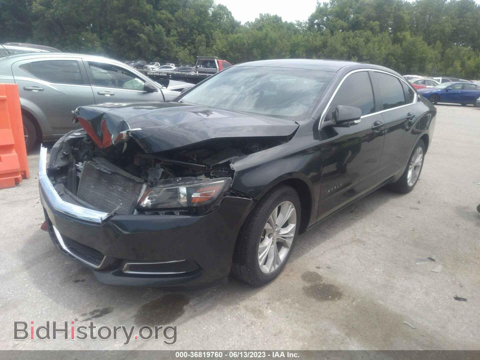 2014 CHEVROLET IMPALA - VIN: 2G1125S35E9215768 - Фото 2