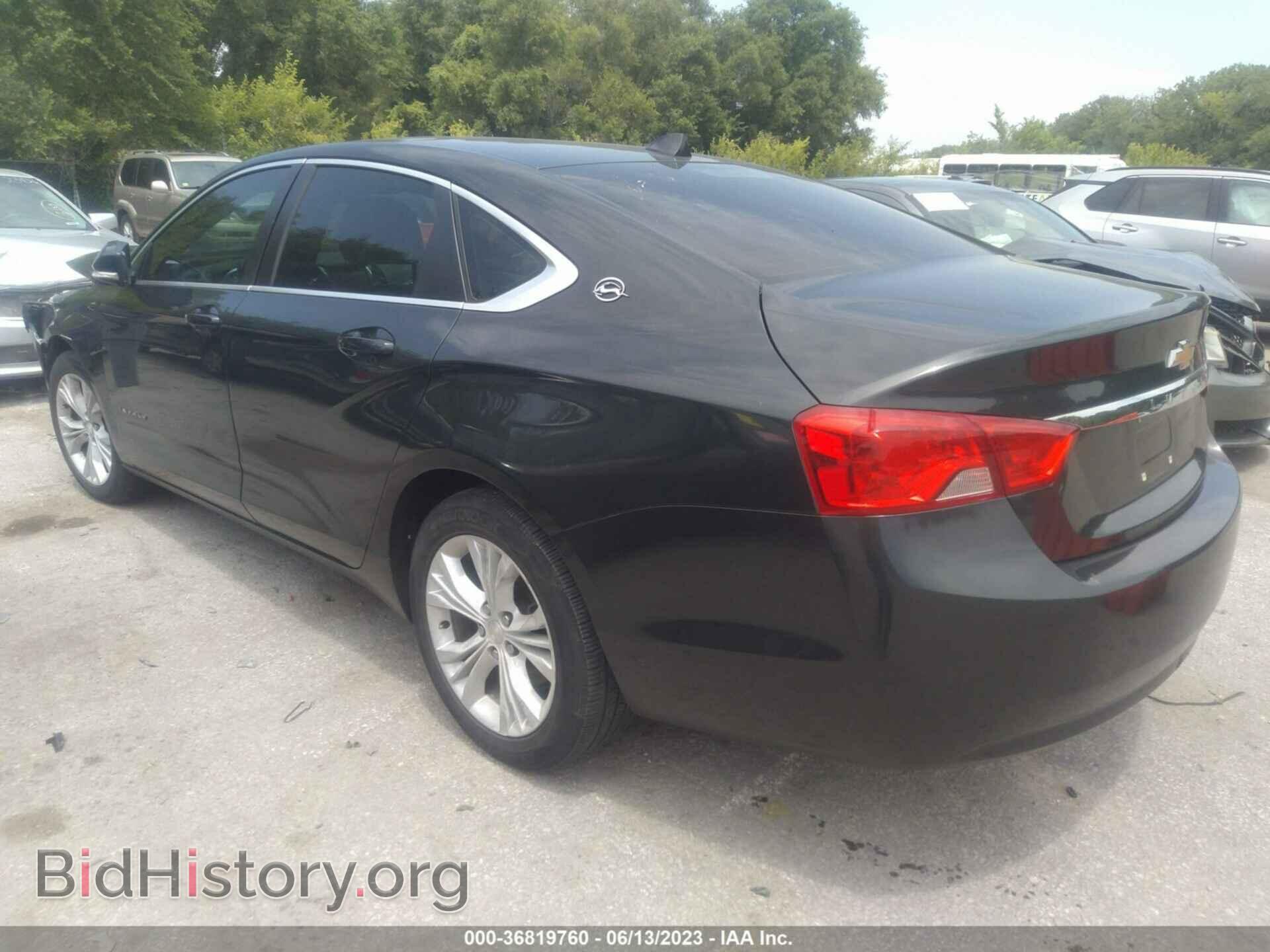 2014 CHEVROLET IMPALA - VIN: 2G1125S35E9215768 - Фото 3
