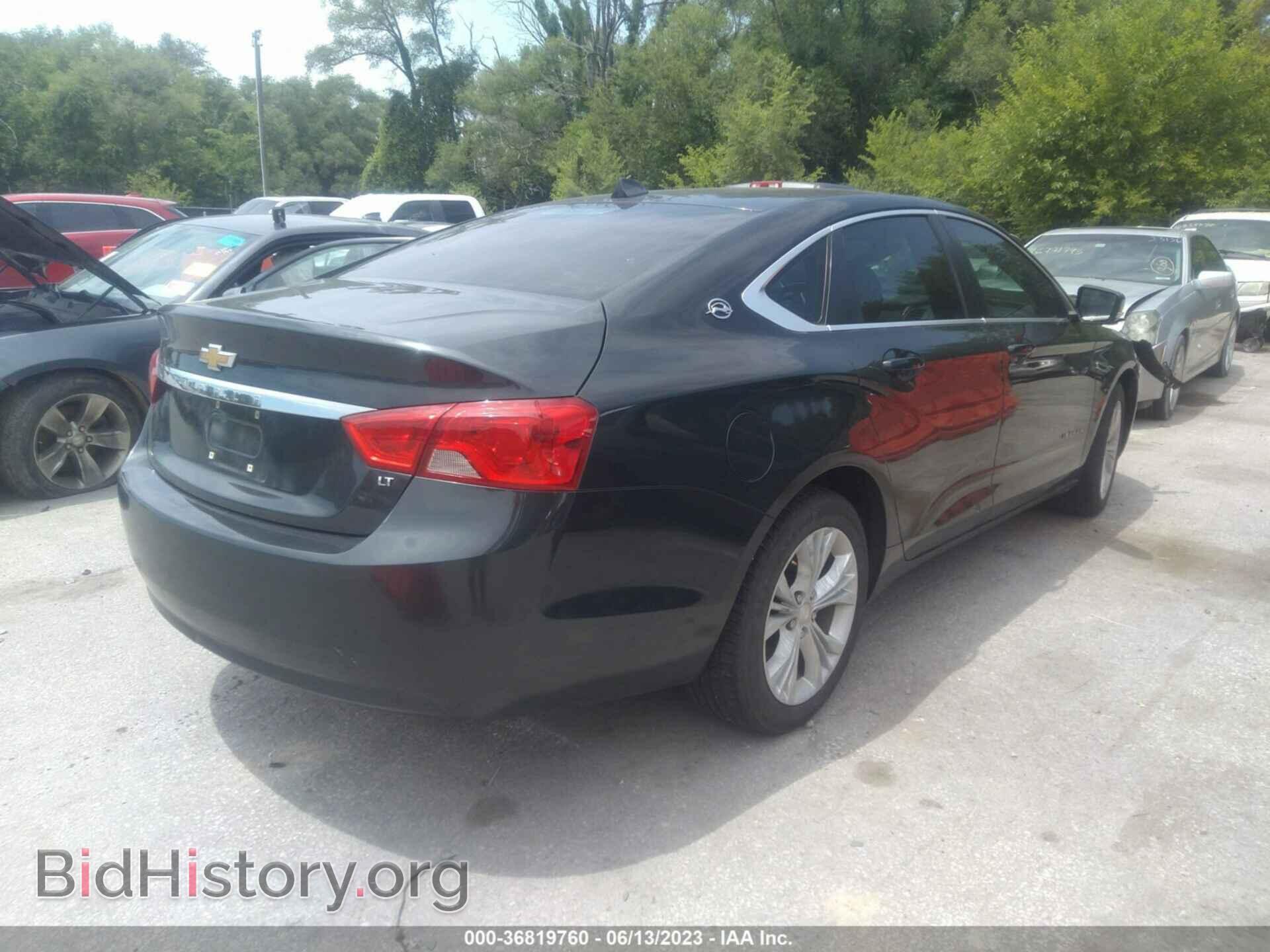 2014 CHEVROLET IMPALA - VIN: 2G1125S35E9215768 - Фото 4