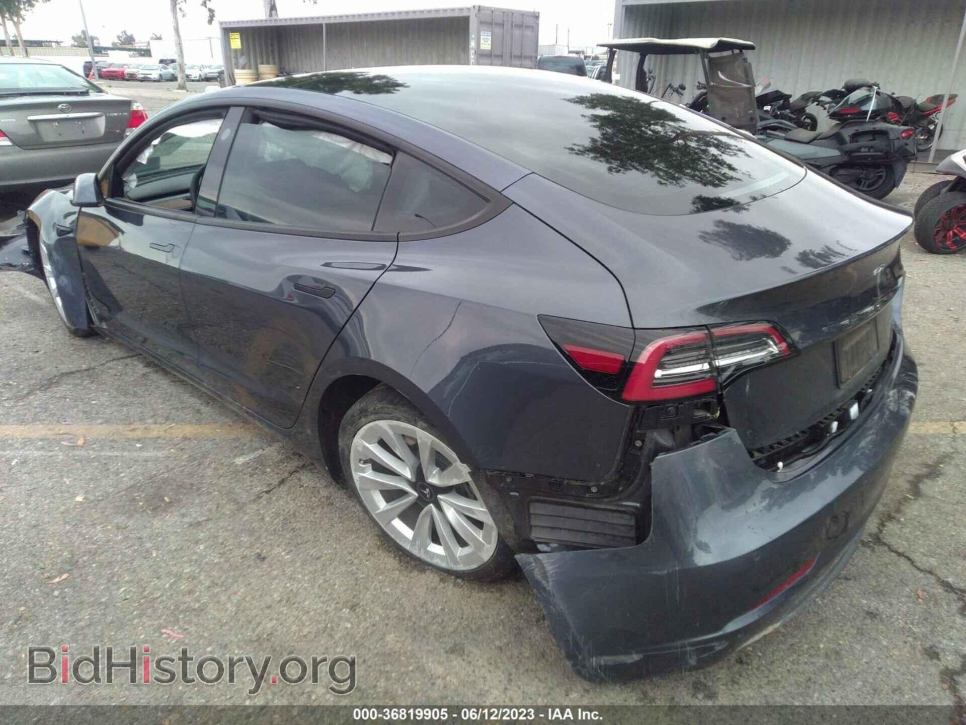2022 TESLA MODEL 3 - VIN: 5YJ3E1EB7NF131336 - Фото 3