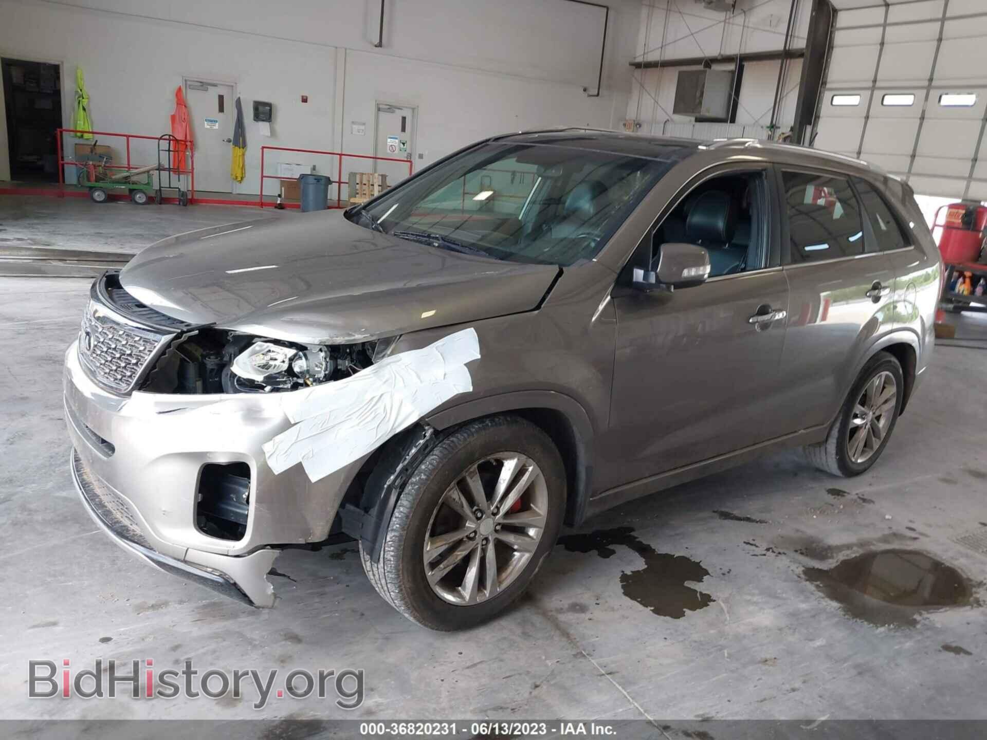 2014 KIA SORENTO - VIN: 5XYKW4A73EG447708 - Фото 2