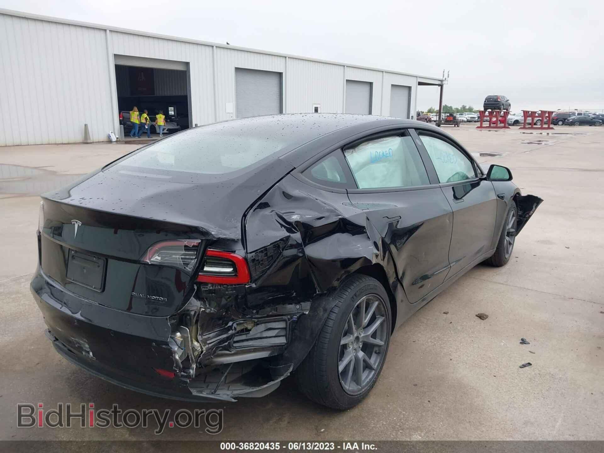 2022 TESLA MODEL 3 - VIN: 5YJ3E1EBXNF196908 - Фото 4