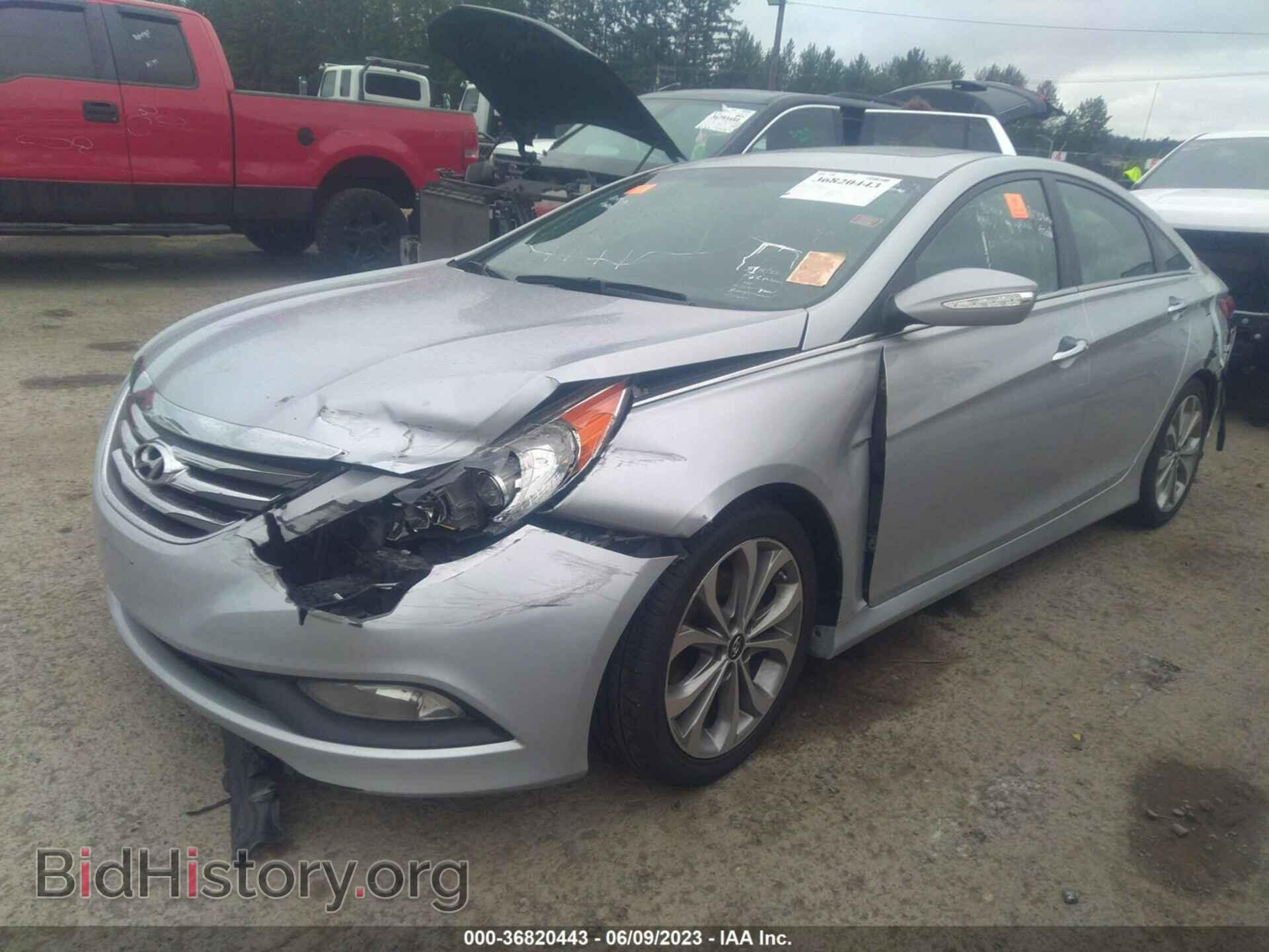 2014 HYUNDAI SONATA - VIN: 5NPEC4AC7EH889385 - Фото 2