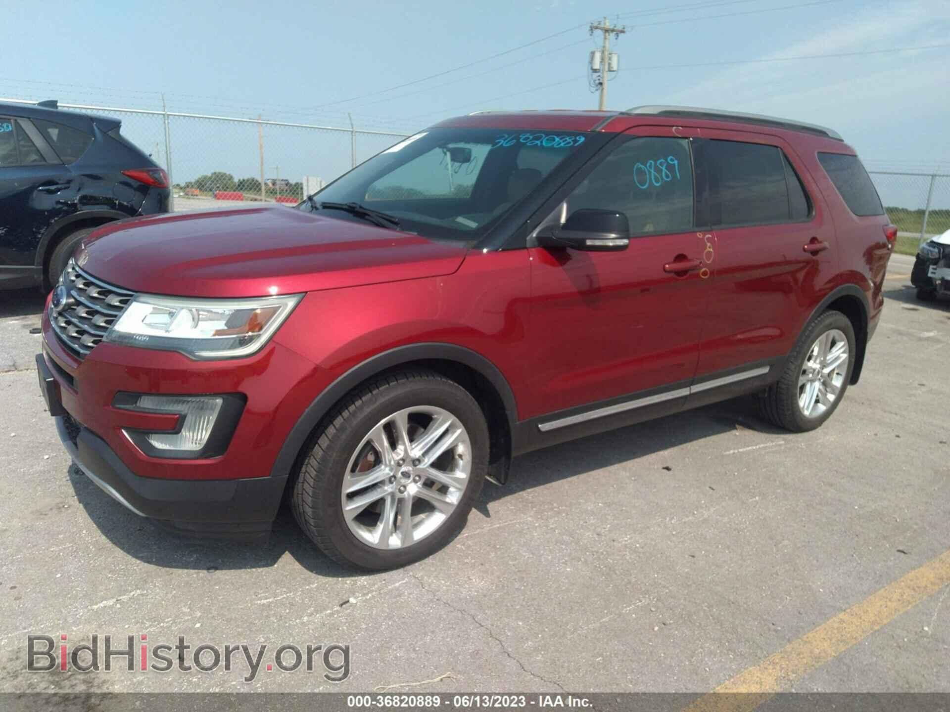 2016 FORD EXPLORER - VIN: 1FM5K8D88GGB41863 - Фото 2