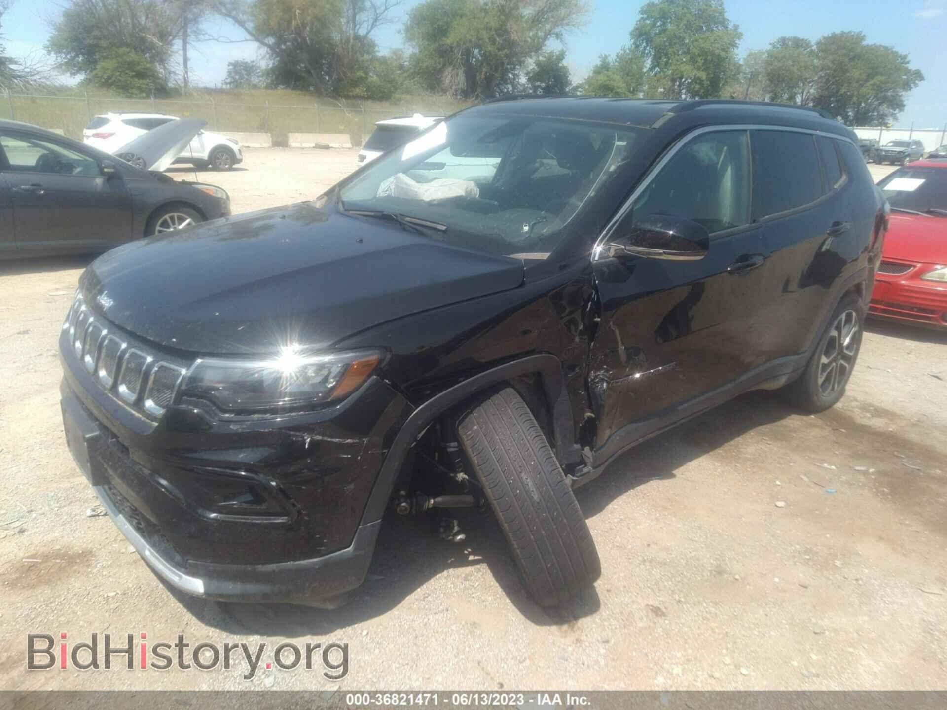 2022 JEEP COMPASS - VIN: 3C4NJDCB0NT145282 - Photo 2
