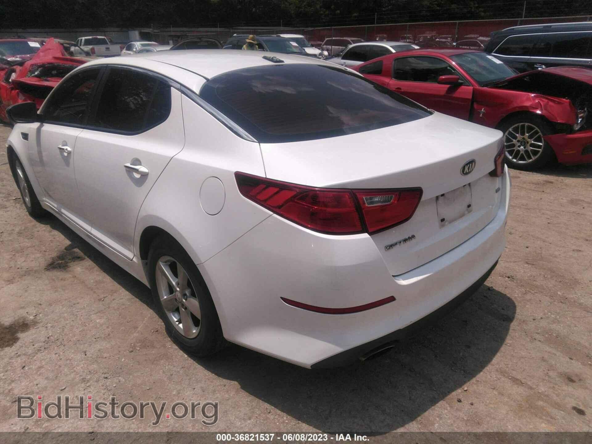 2015 KIA OPTIMA - VIN: KNAGM4A76F5631494 - Фото 3