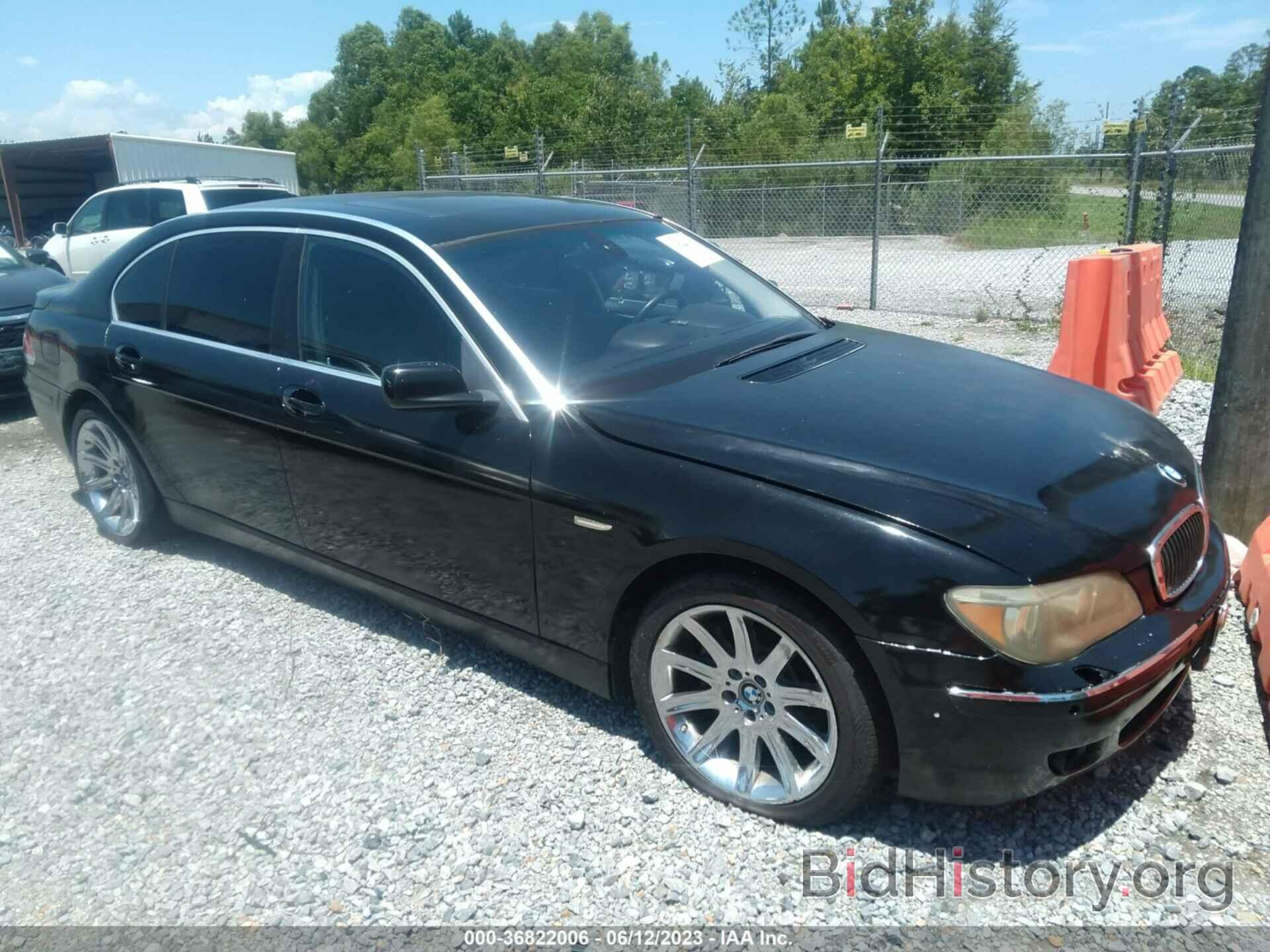 Photo WBAHN83567DT73974 - BMW 7 SERIES 2007