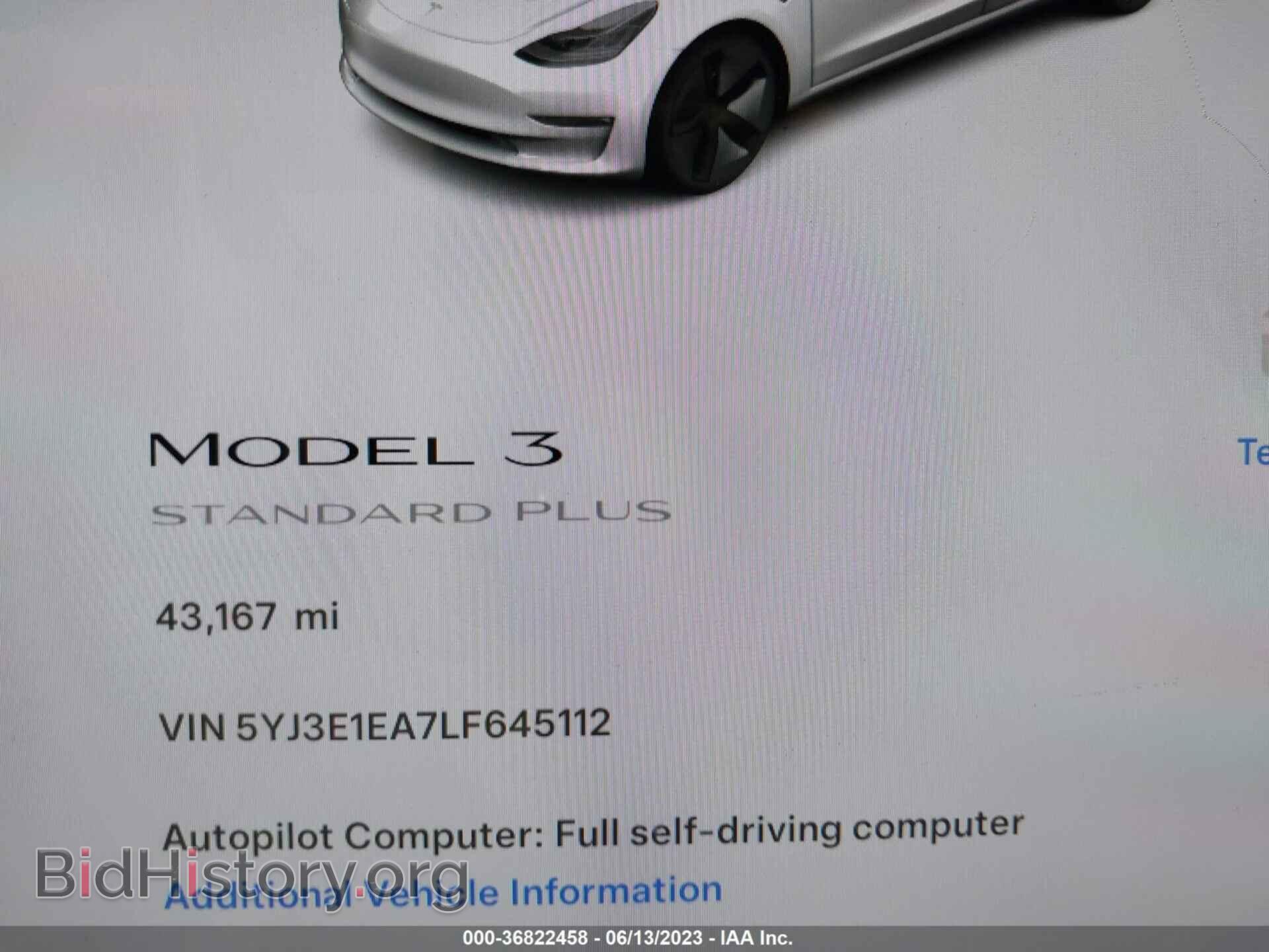 2020 TESLA MODEL 3 - VIN: 5YJ3E1EA7LF645112 - Photo 14