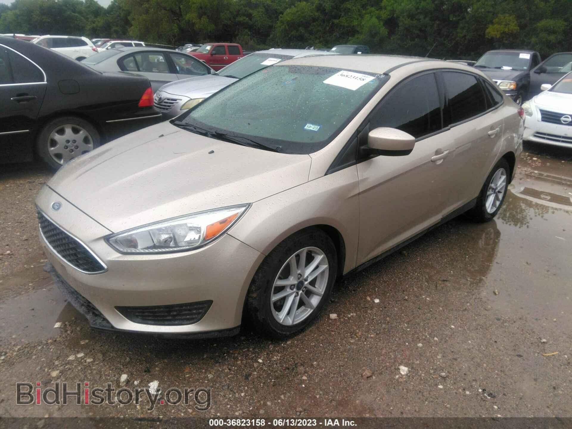 2018 FORD FOCUS - VIN: 1FADP3FE7JL229654 - Фото 2