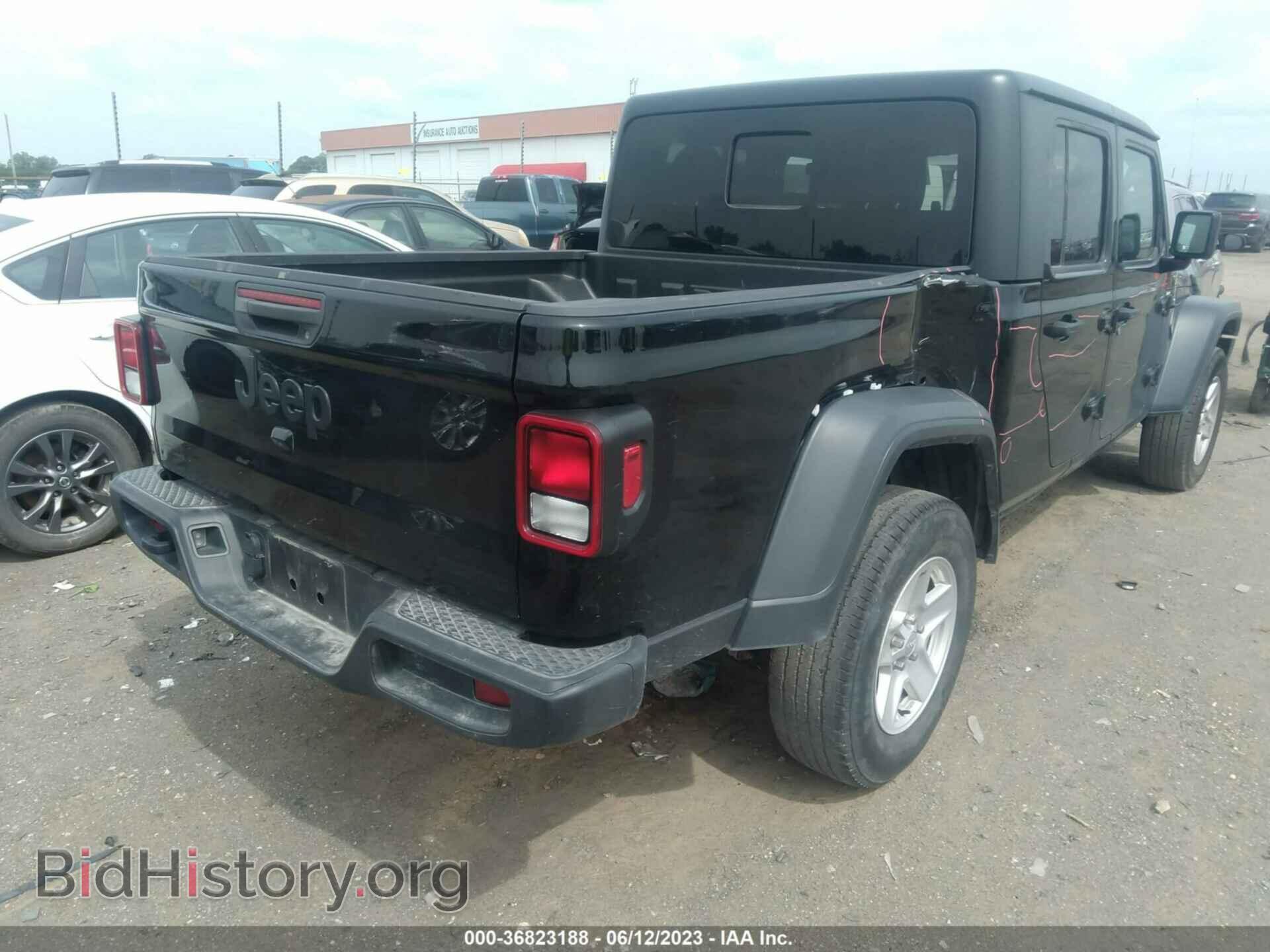 2020 JEEP GLADIATOR - VIN: 1C6HJTAG1LL183433 - Фото 4