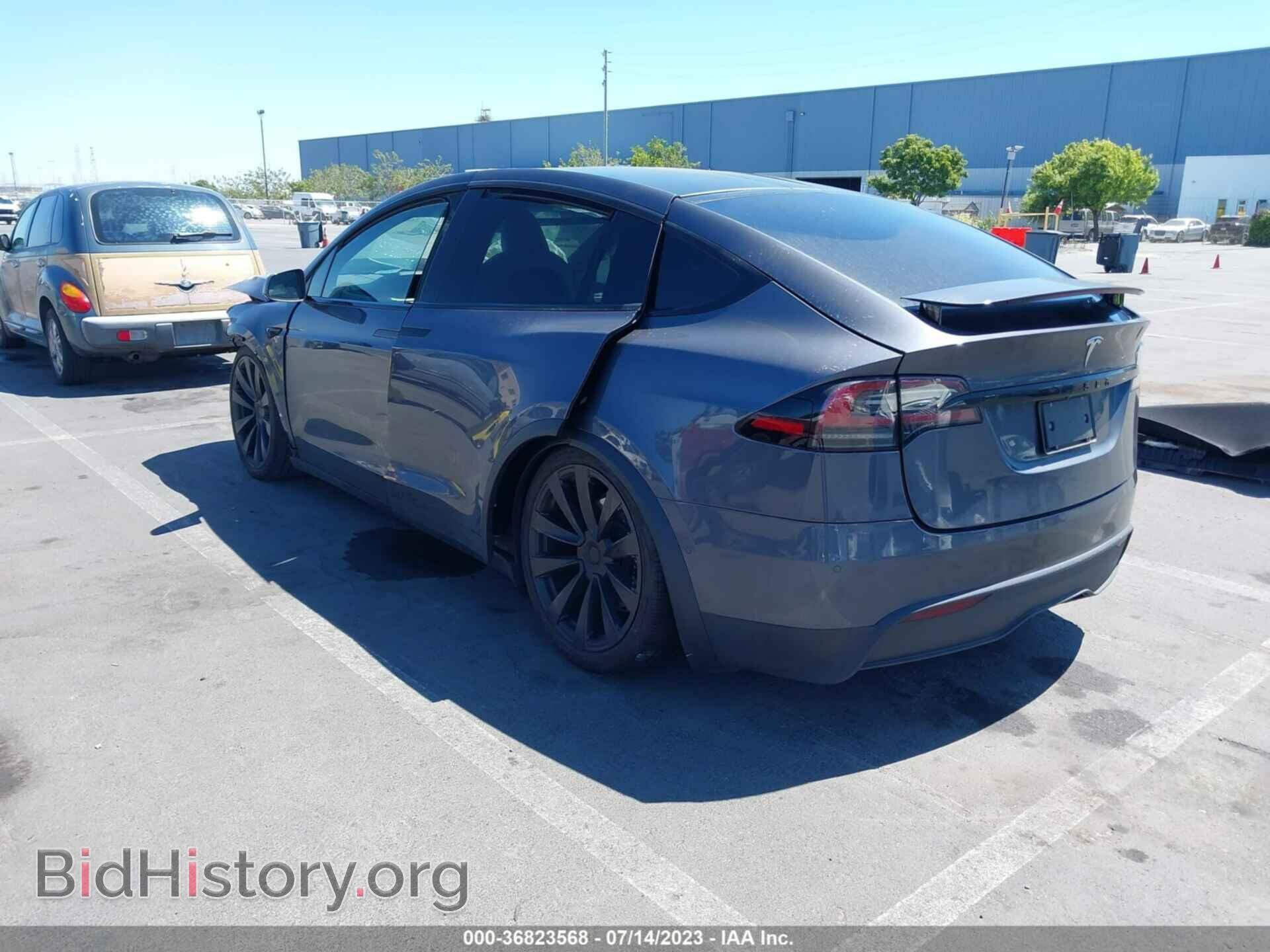 2022 TESLA MODEL X - VIN: 7SAXCAE50NF363765 - Photo 3