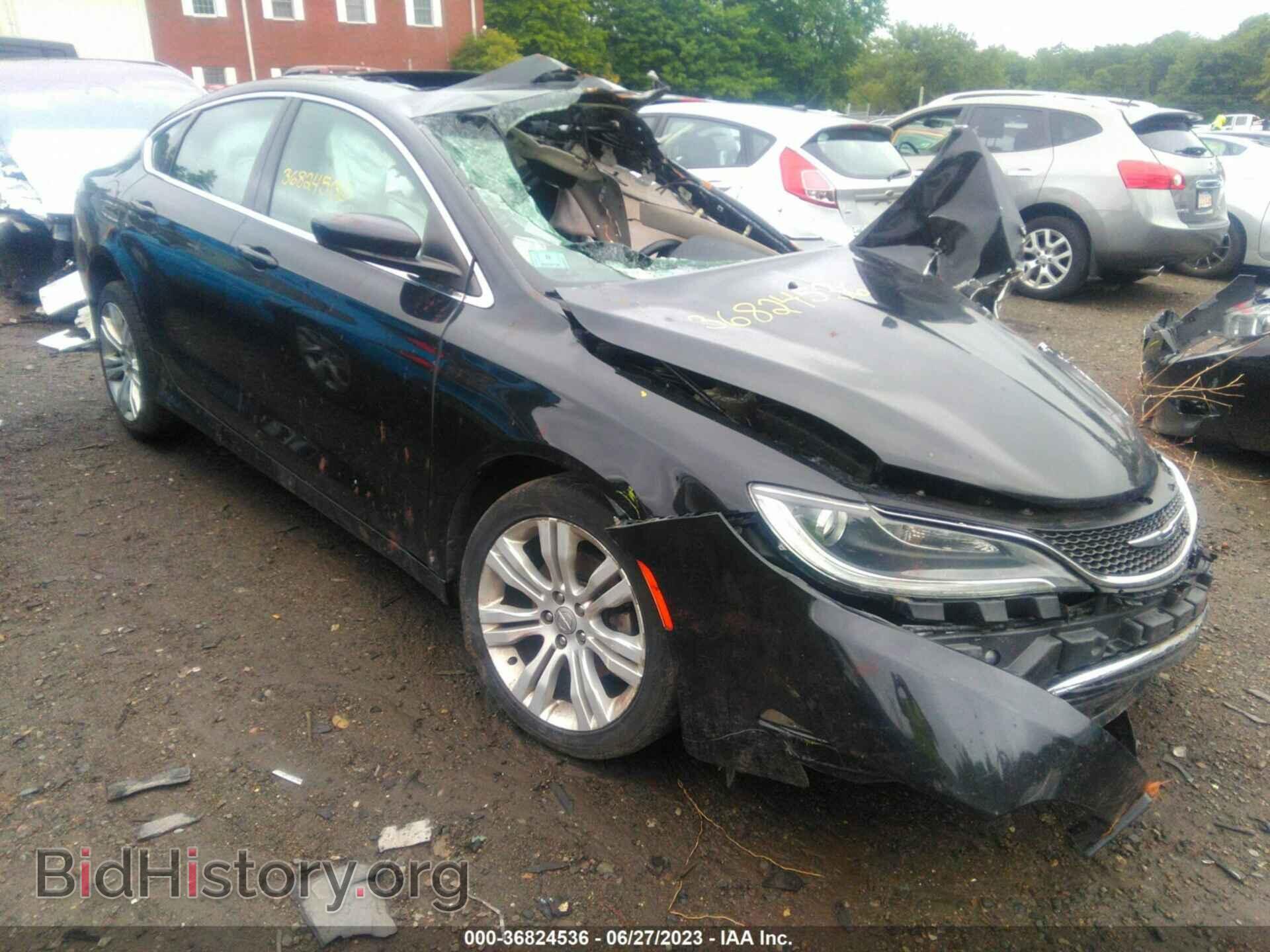 Фотография 1C3CCCAB3GN134461 - CHRYSLER 200 2016