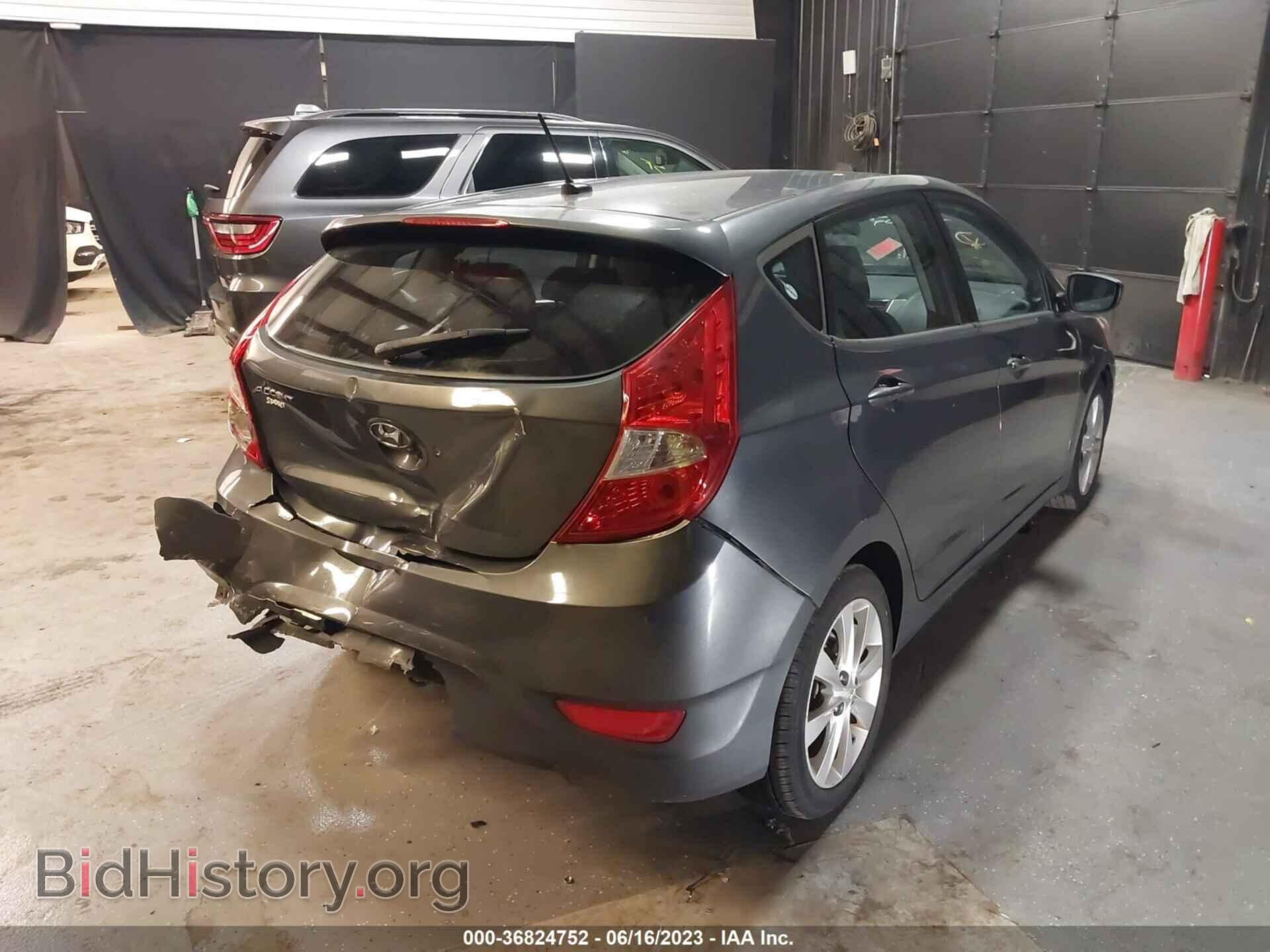 2012 HYUNDAI ACCENT - VIN: KMHCU5AE3CU012242 - Фото 4