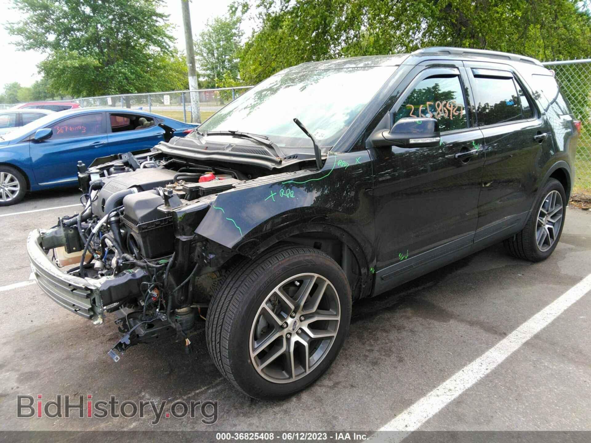 2019 FORD EXPLORER - VIN: 1FM5K8GT4KGA75109 - Фото 2