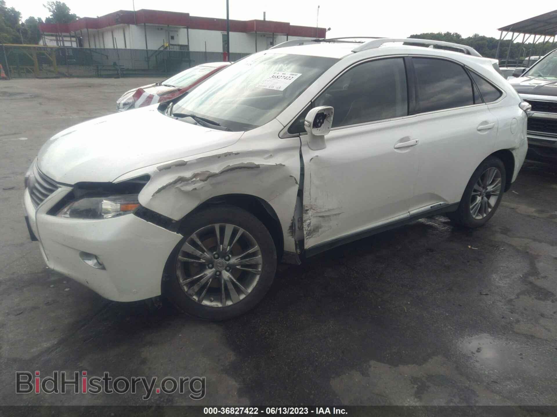2013 LEXUS RX 450H - VIN: JTJBC1BA8D2065407 - Фото 2