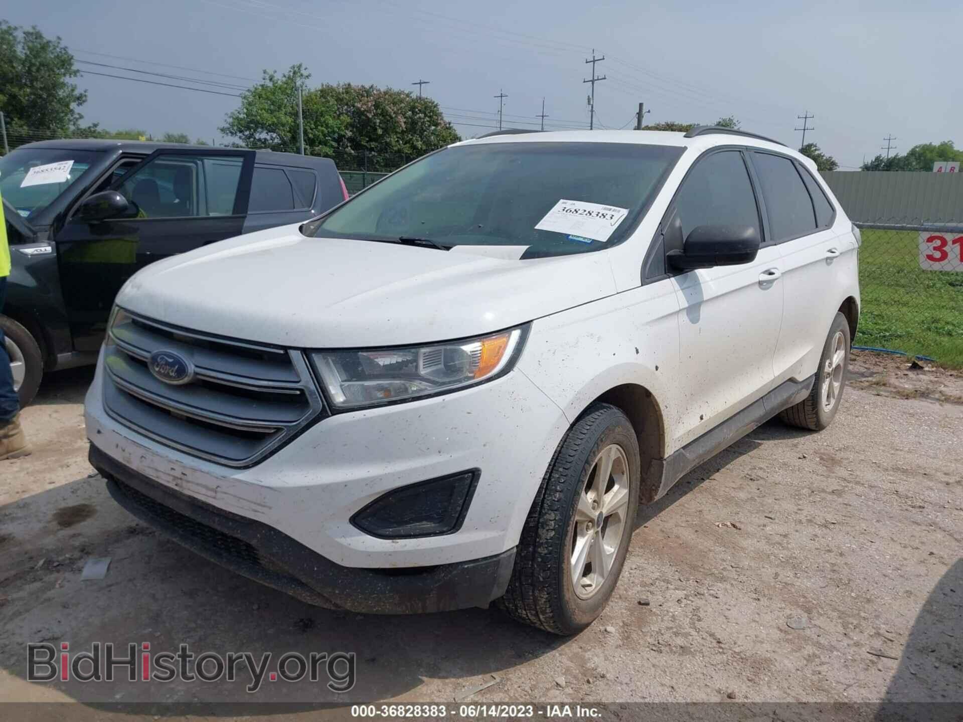 2015 FORD EDGE - VIN: 2FMTK3G97FBC26343 - Фото 2