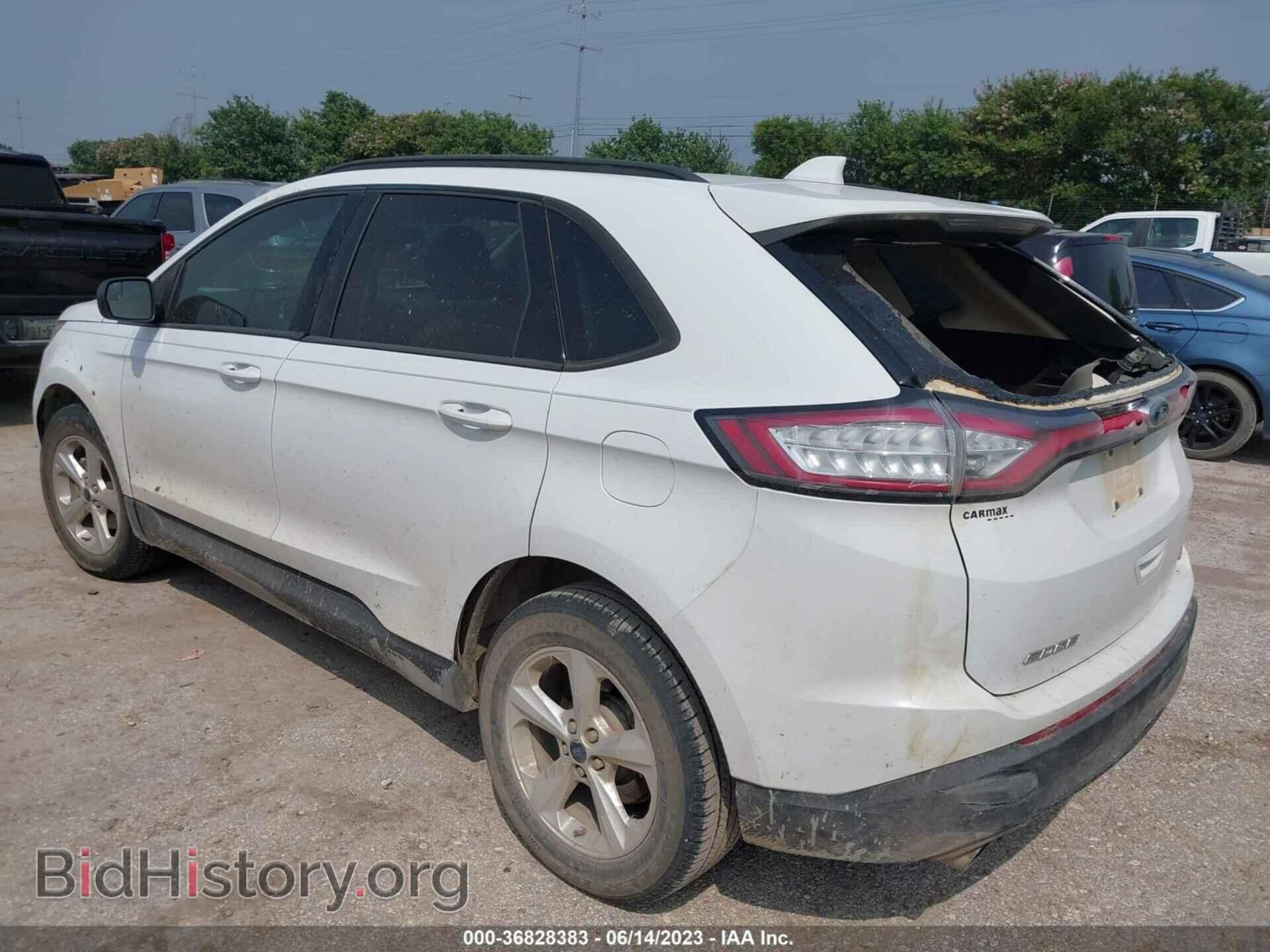 2015 FORD EDGE - VIN: 2FMTK3G97FBC26343 - Фото 3