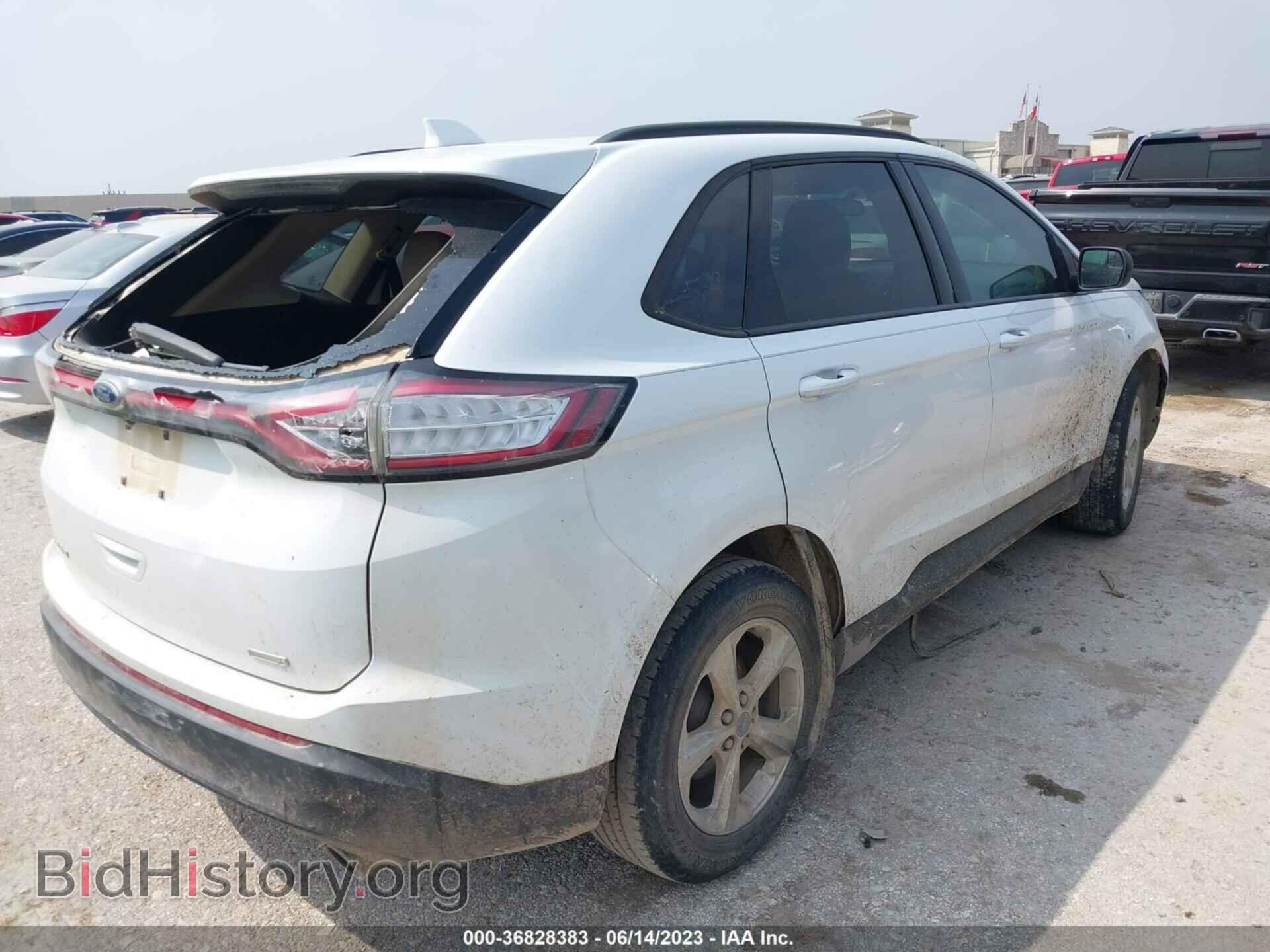 2015 FORD EDGE - VIN: 2FMTK3G97FBC26343 - Фото 4