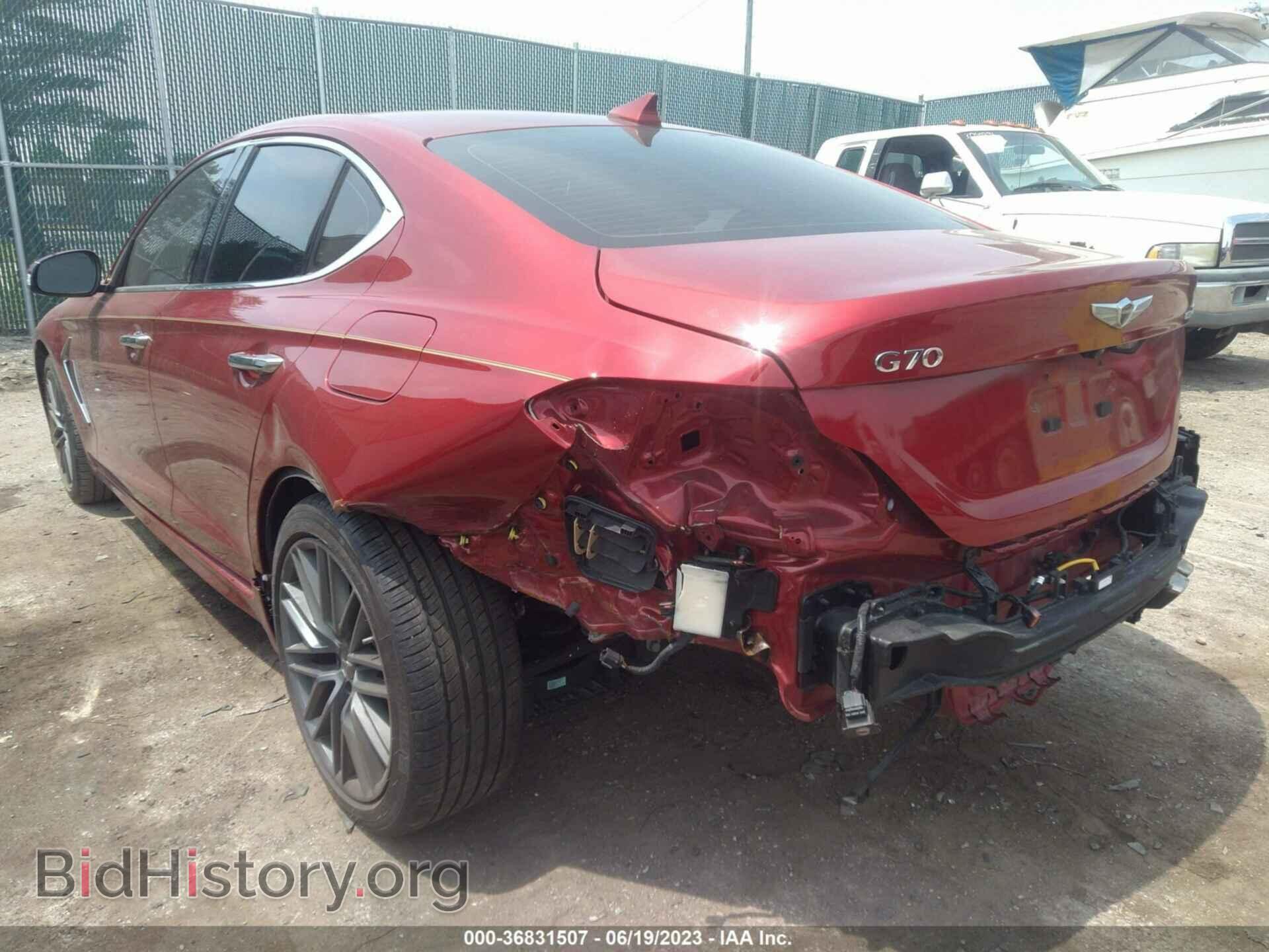 2019 GENESIS G70 - VIN: KMTG34LA9KU025204 - Фото 6