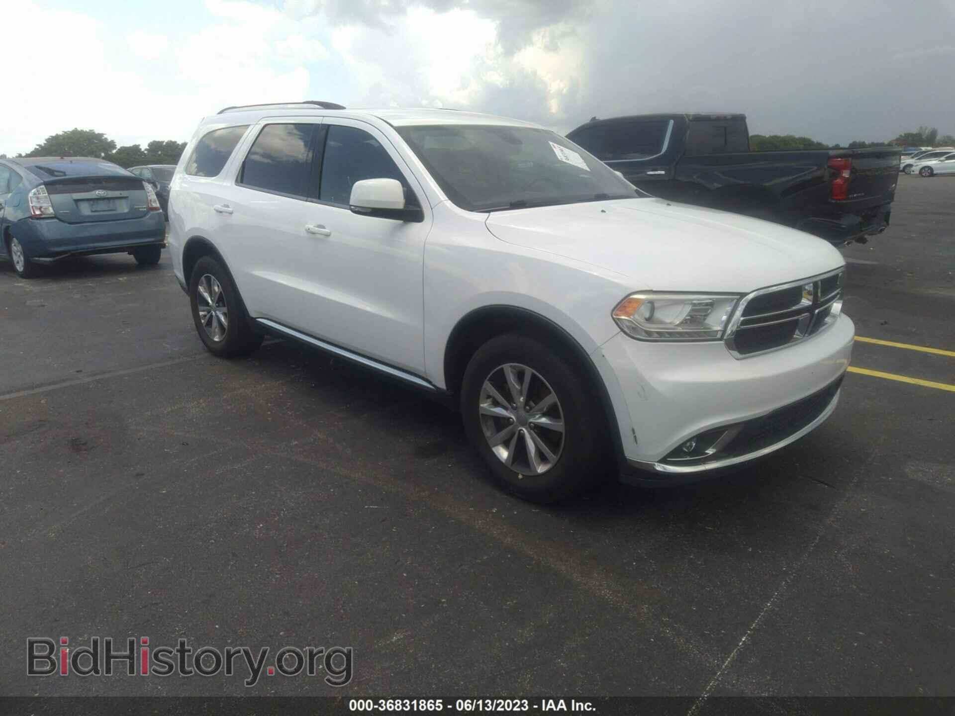 Photo 1C4RDHDG4GC361287 - DODGE DURANGO 2016