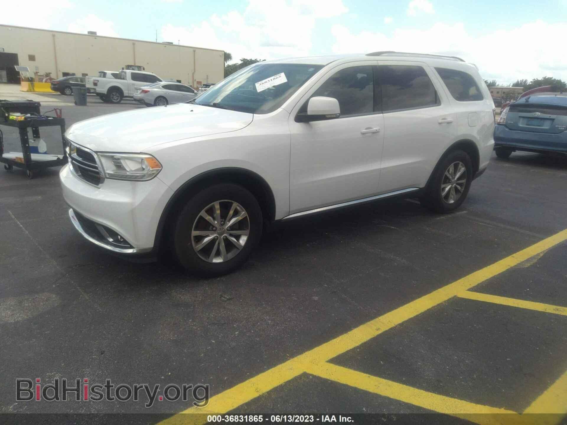 2016 DODGE DURANGO - VIN: 1C4RDHDG4GC361287 - Фото 2