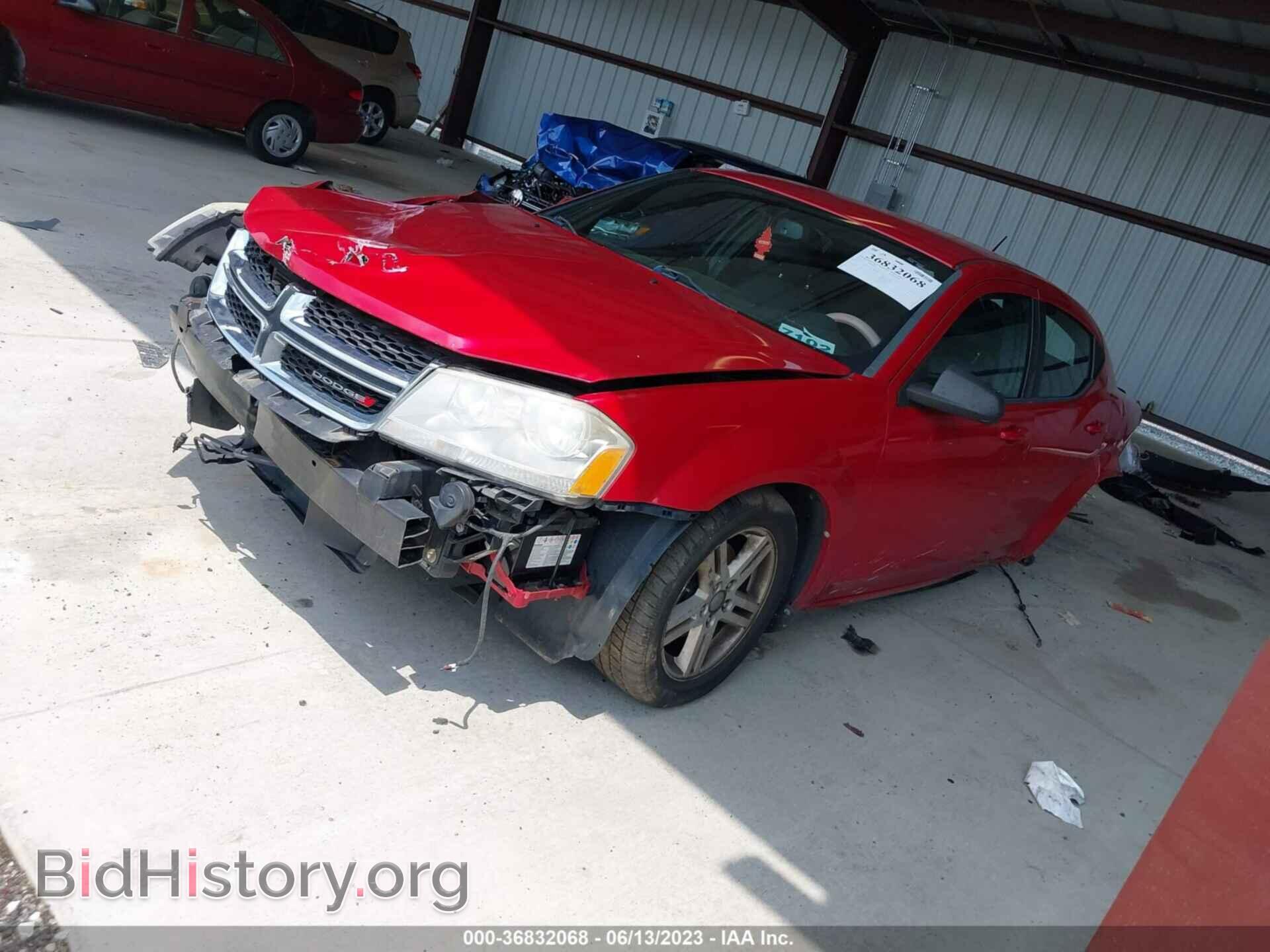 2013 DODGE AVENGER - VIN: 1C3CDZCB6DN623753 - Фото 2