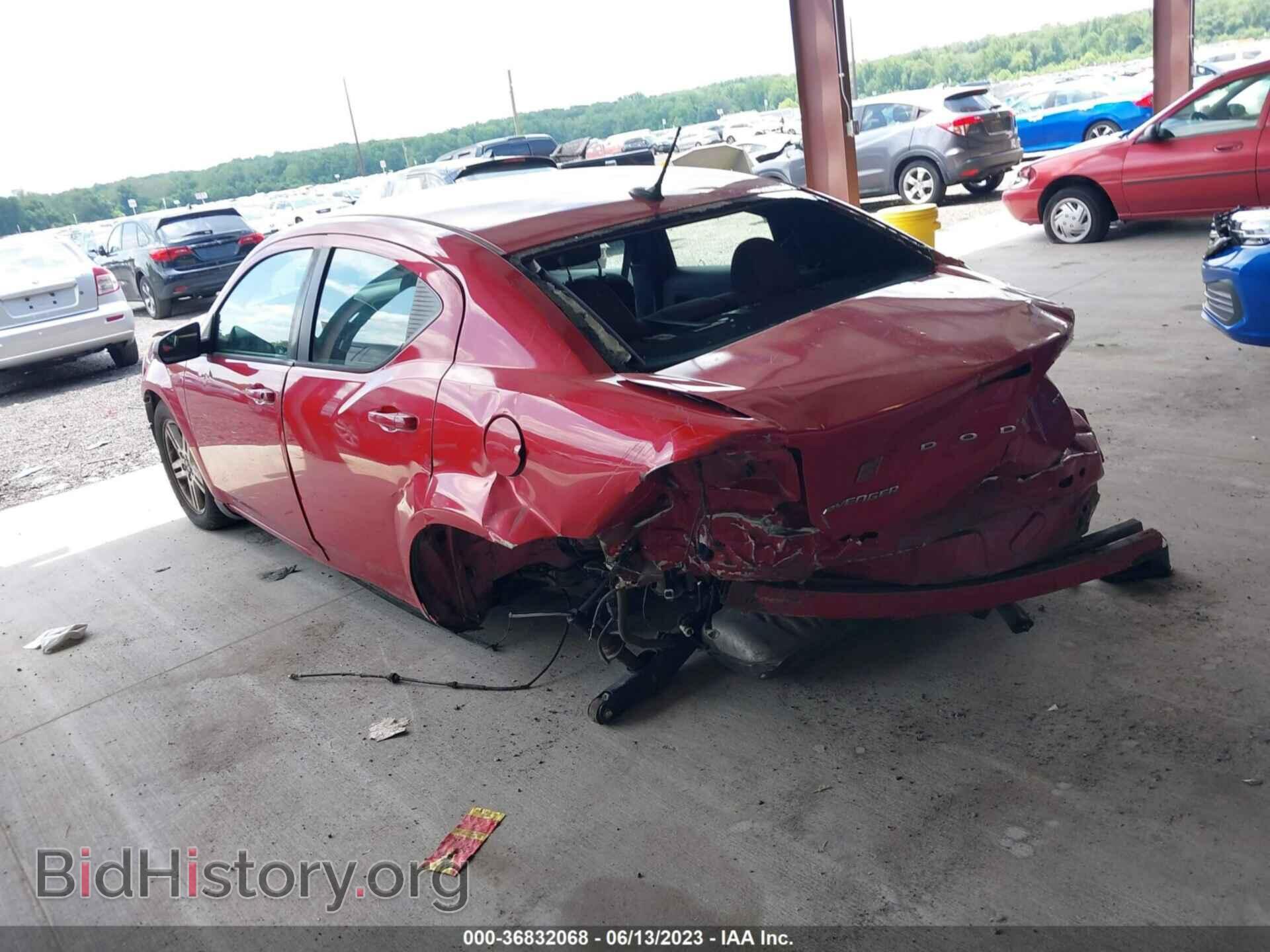 2013 DODGE AVENGER - VIN: 1C3CDZCB6DN623753 - Фото 3