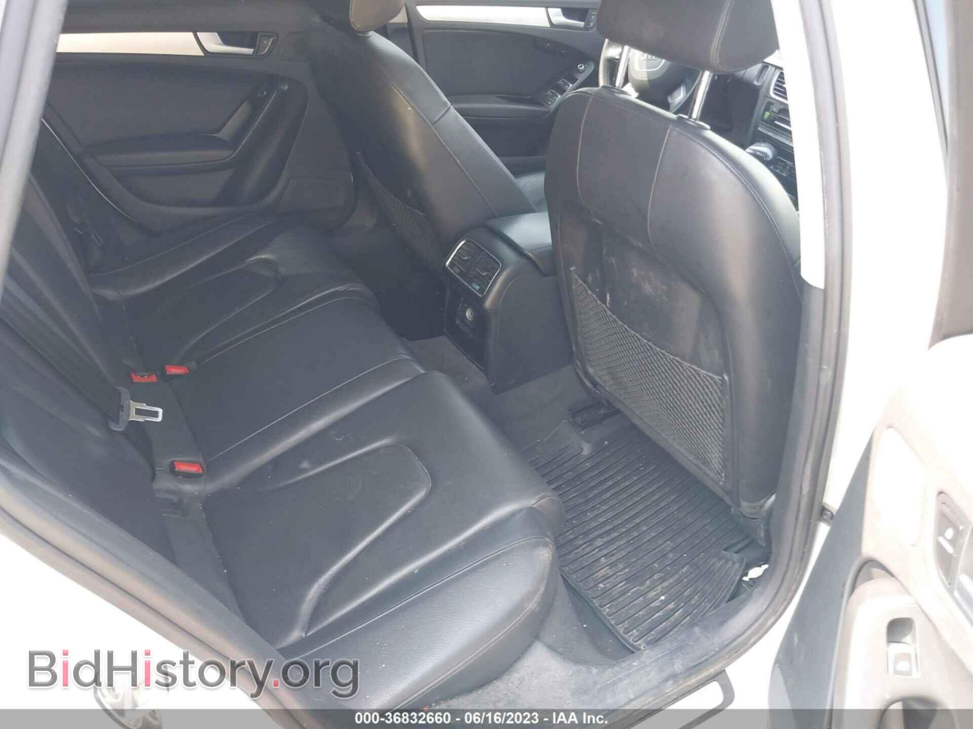 2013 AUDI A4 - VIN: WAUFFAFL6DA150353 - Фото 8