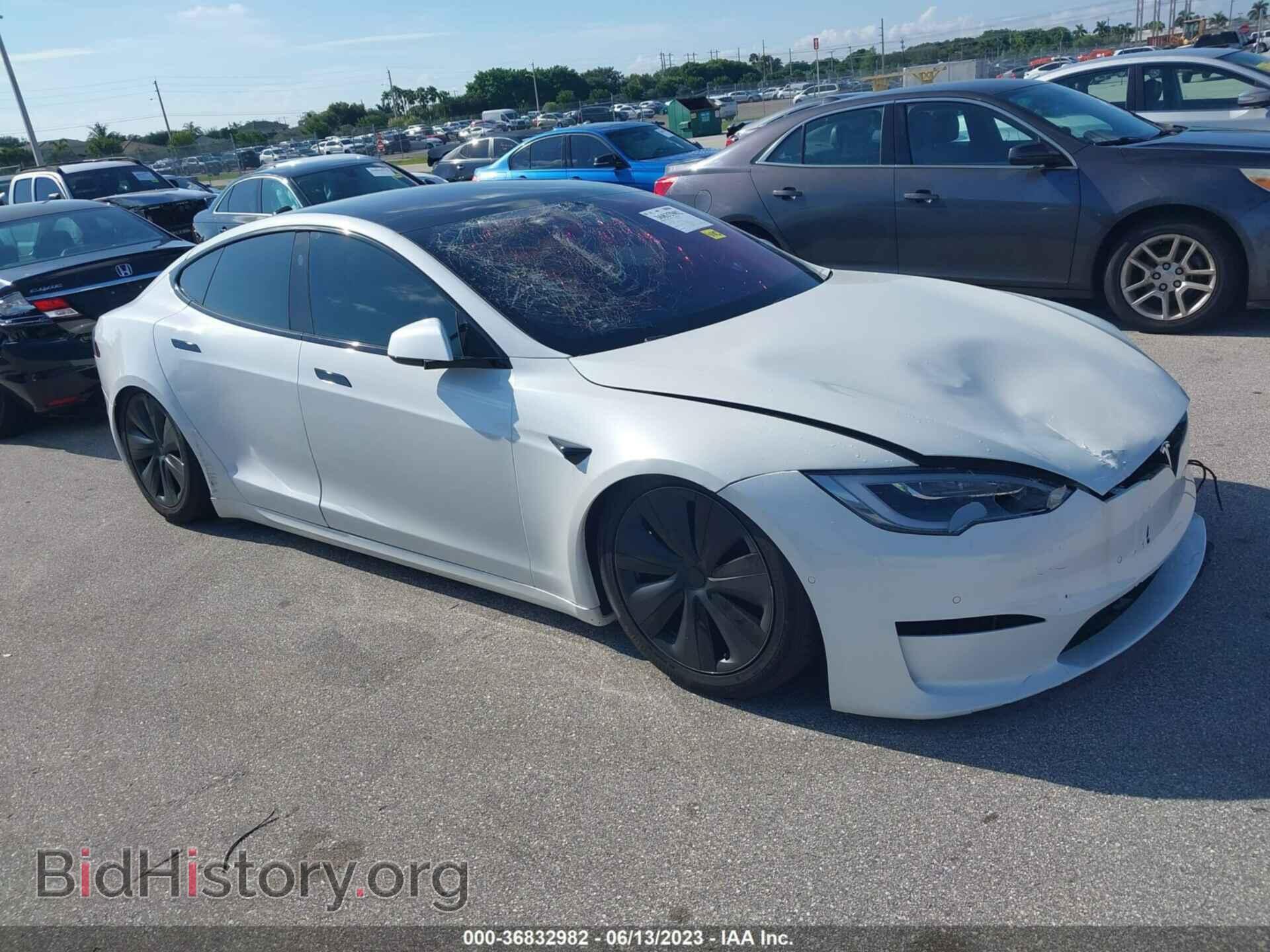 Photo 5YJSA1E55MF454543 - TESLA MODEL S 2021