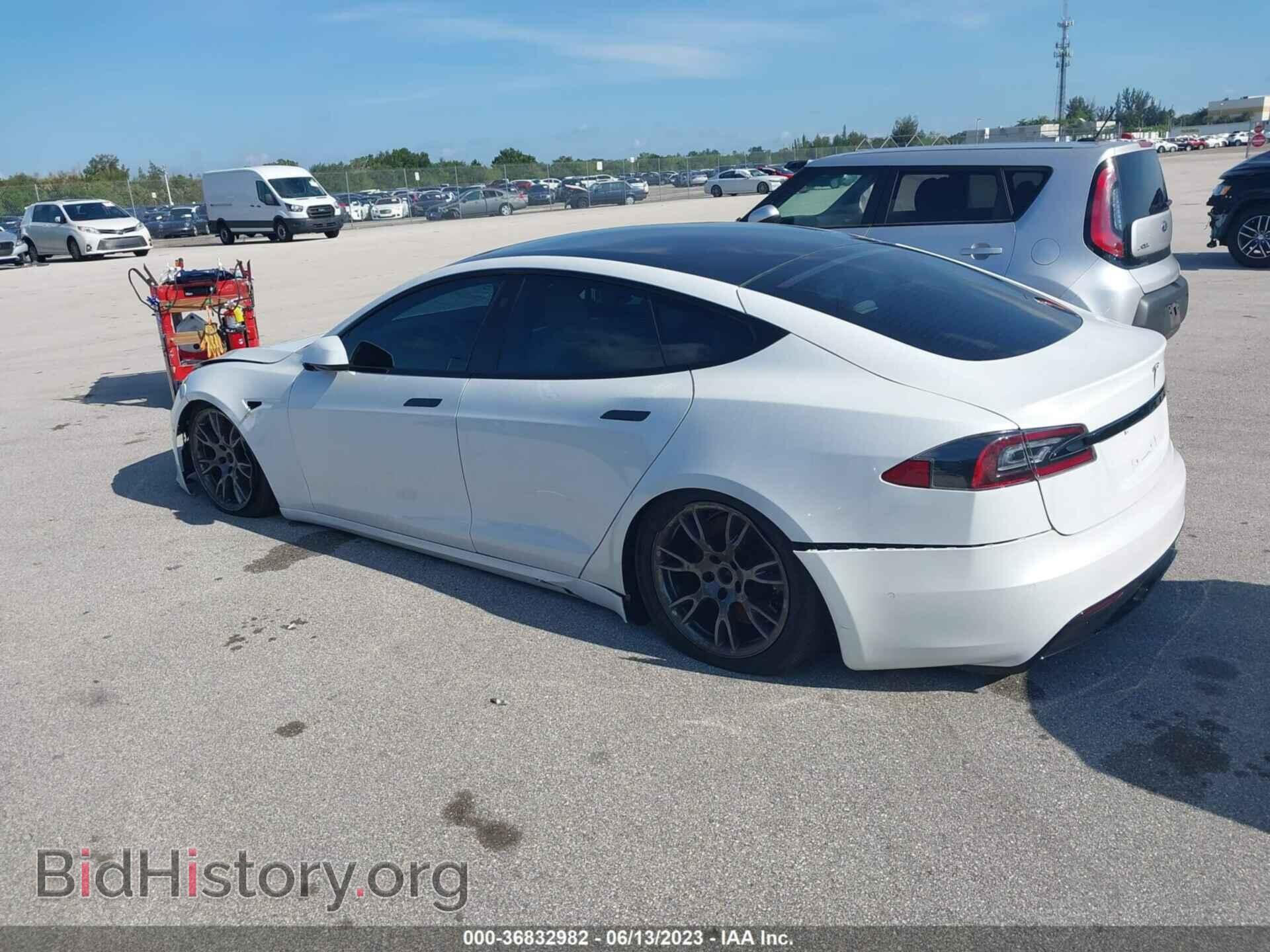 2021 TESLA MODEL S - VIN: 5YJSA1E55MF454543 - Photo 3