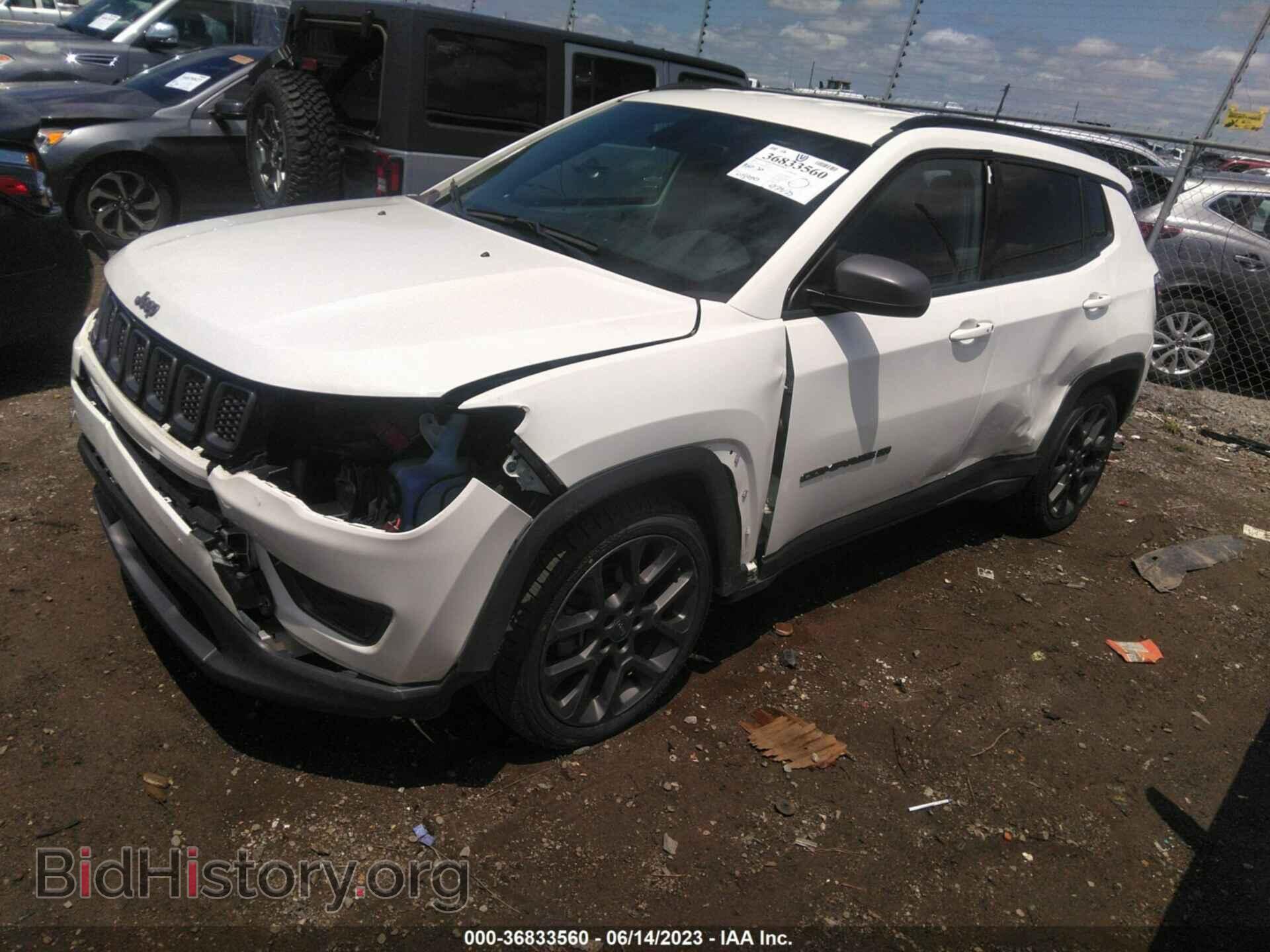 2021 JEEP COMPASS - VIN: 3C4NJCEB3MT542426 - Фото 2