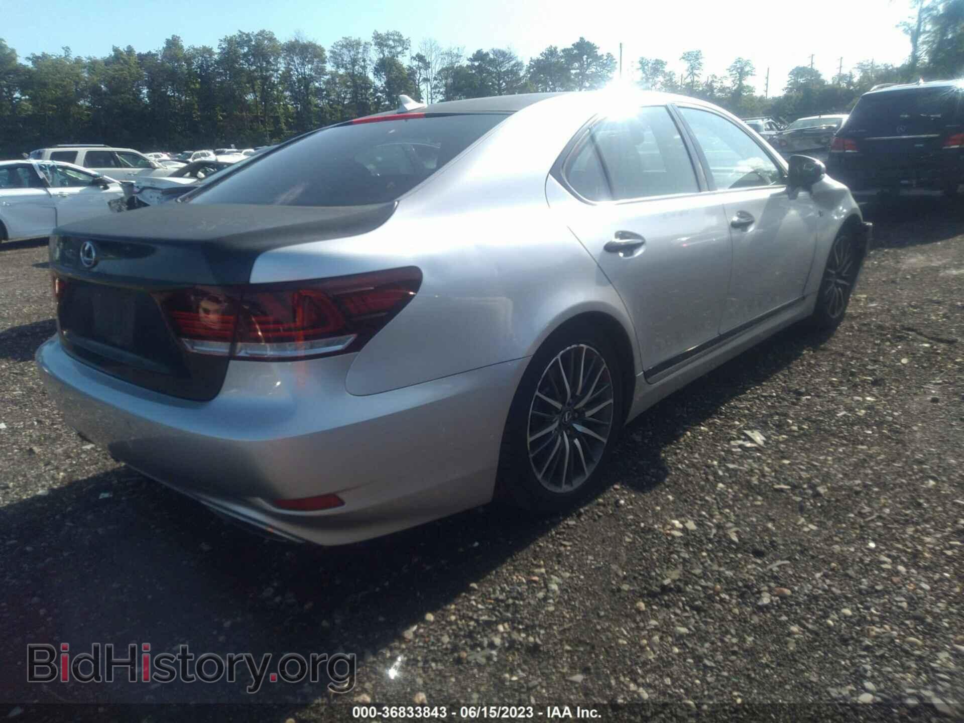 2013 LEXUS LS 460 - VIN: JTHCL5EF2D5016898 - Фото 4